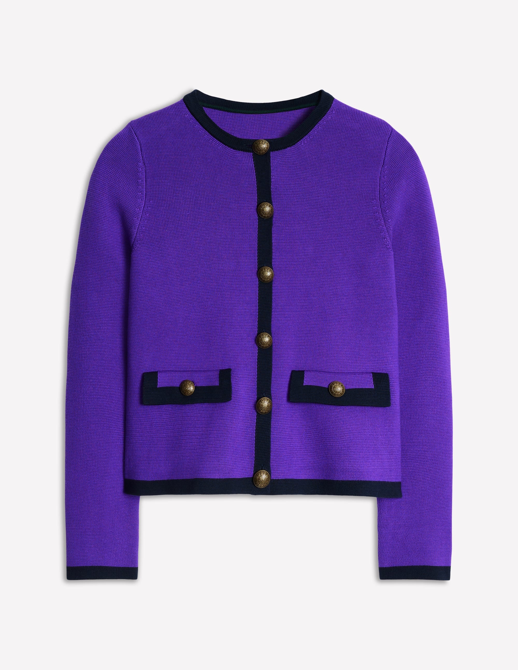 Holly Knitted Jacket-Ameythyst Purple - Image 5