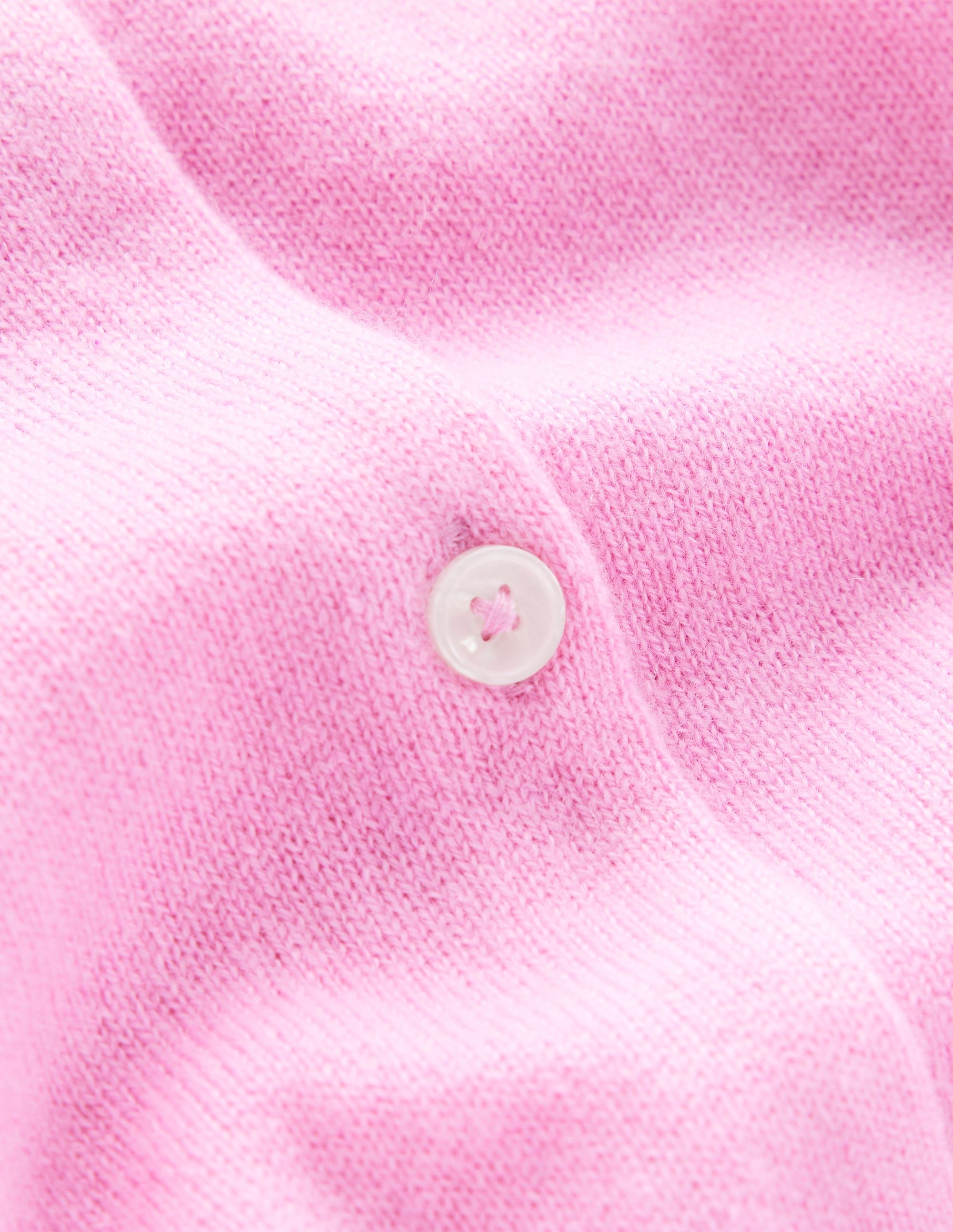 Eva Cashmere Crew Cardigan-Meadowsweet Pink - Image 6