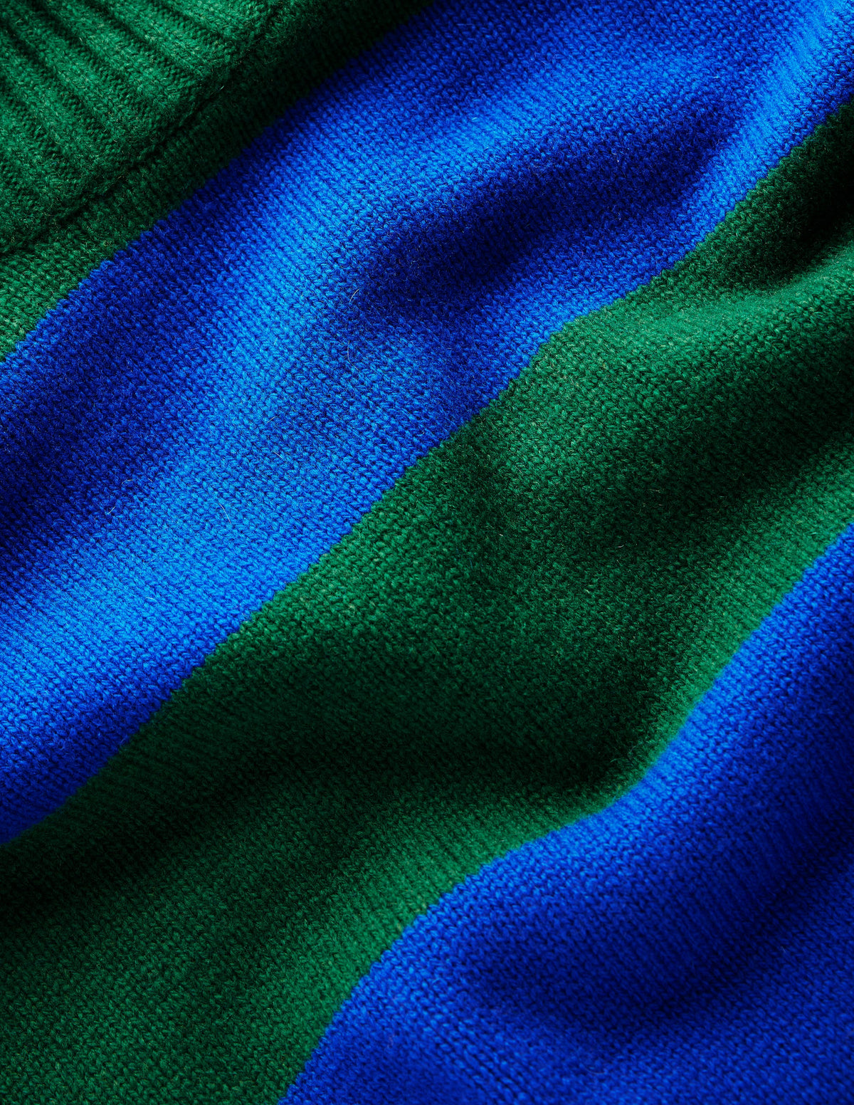 Jessica Oversized Jumper-Bavaria Green, Monarch Blue - Image 9
