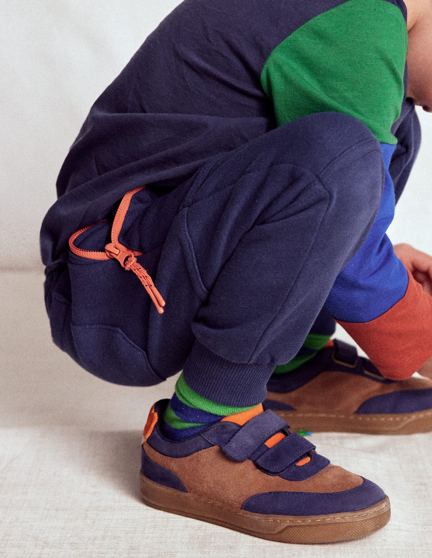 Warrior Knee Joggers-College Navy