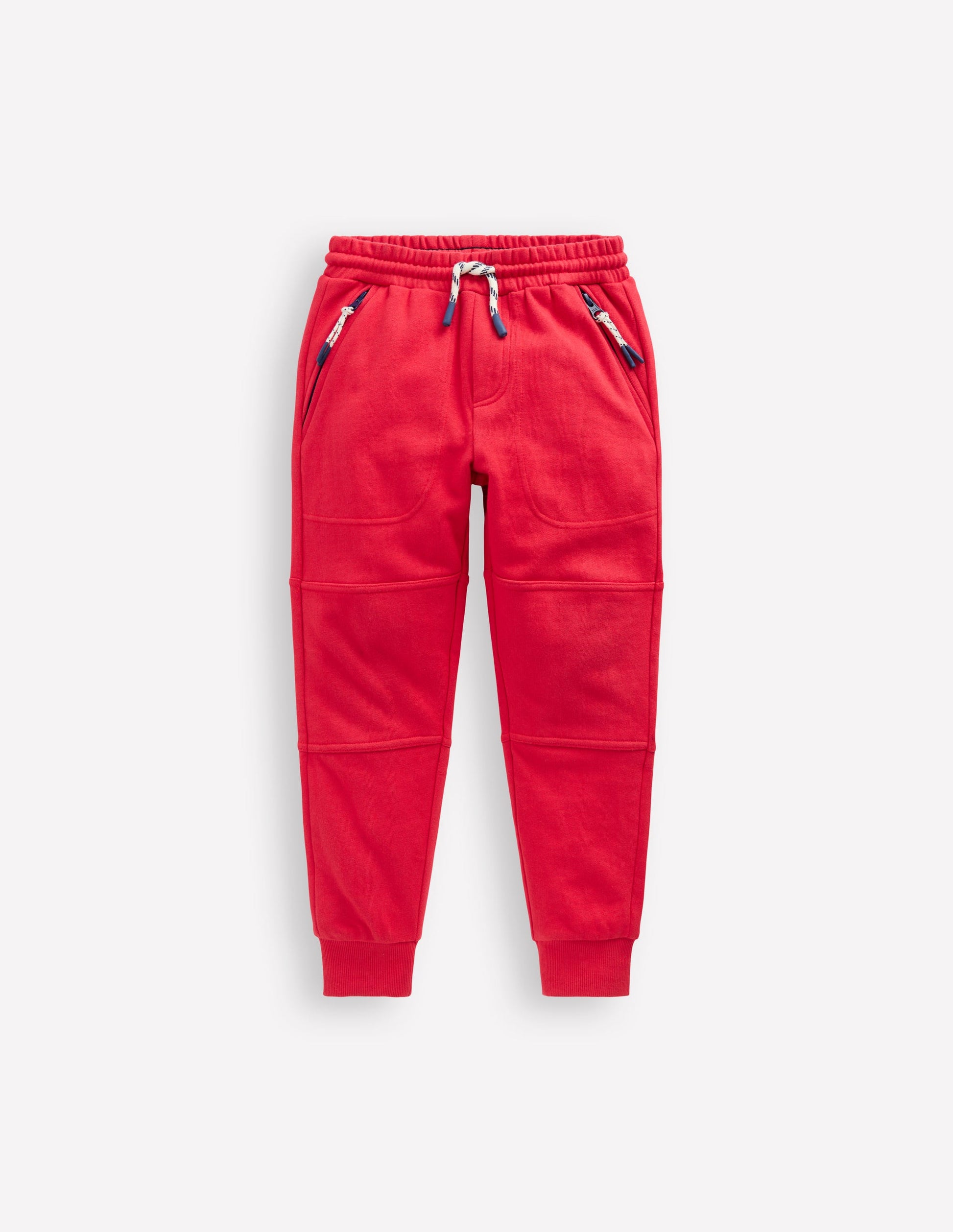 Warrior Knee Joggers-Pomegranate Red-1