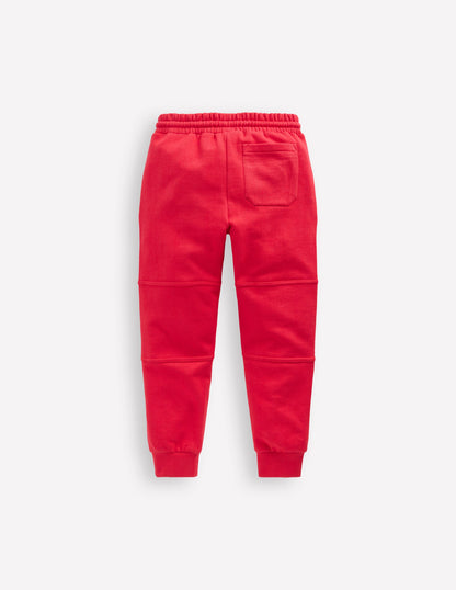 Warrior Knee Joggers-Pomegranate Red-2