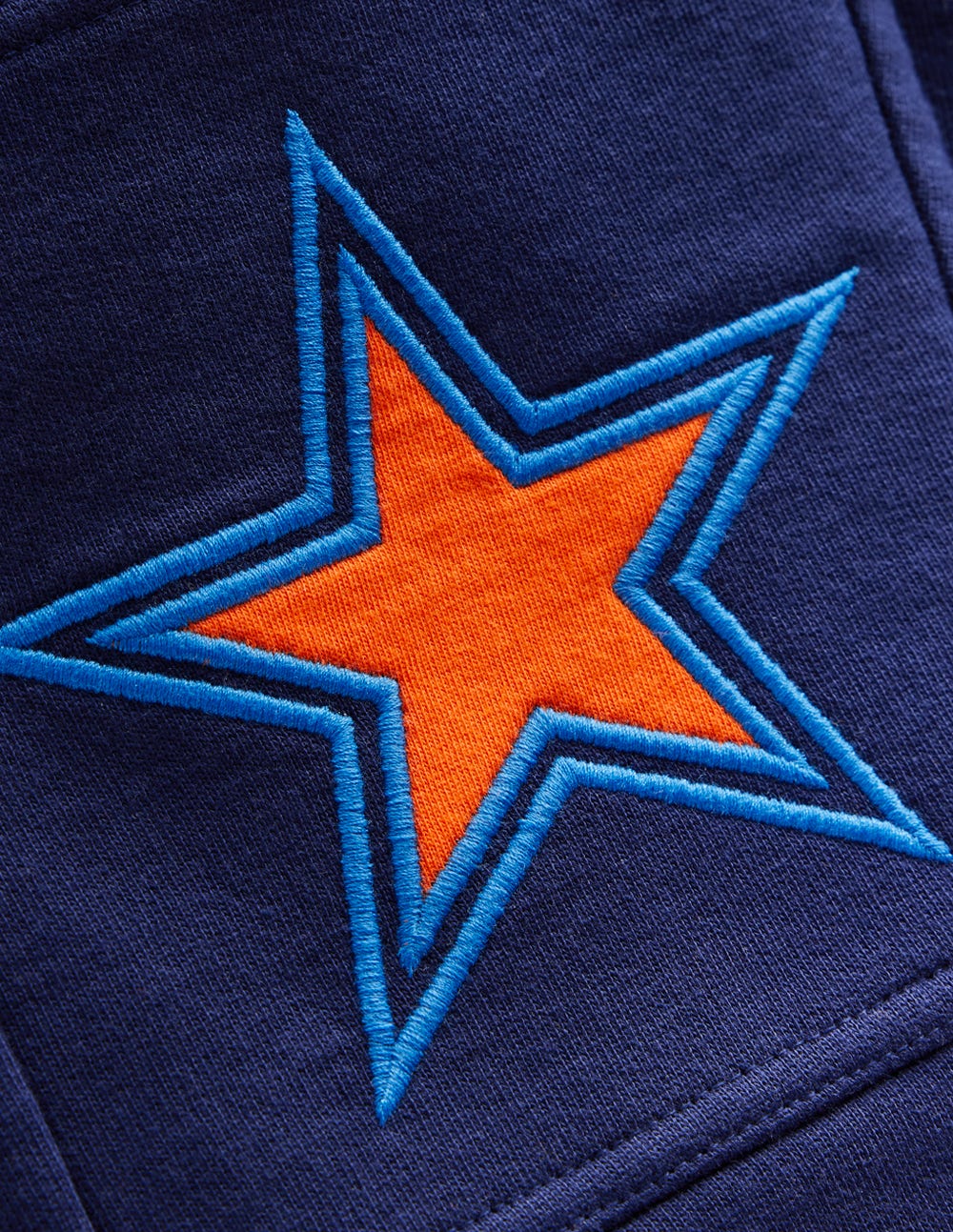 Warrior Knee Joggers-Navy Star Knee