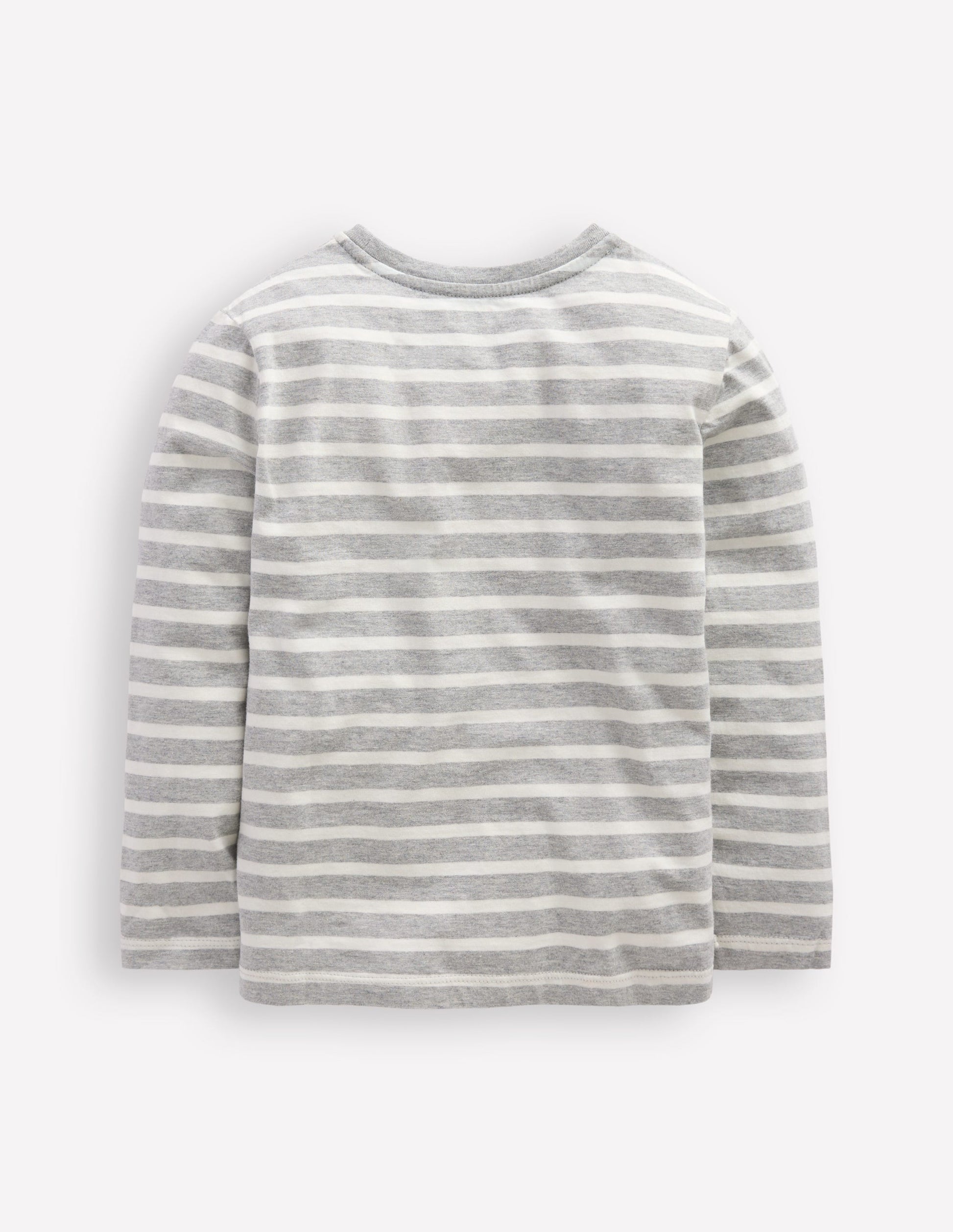 Lift-The-Flap T-shirt-Grey Marl and Ivory Digger-2