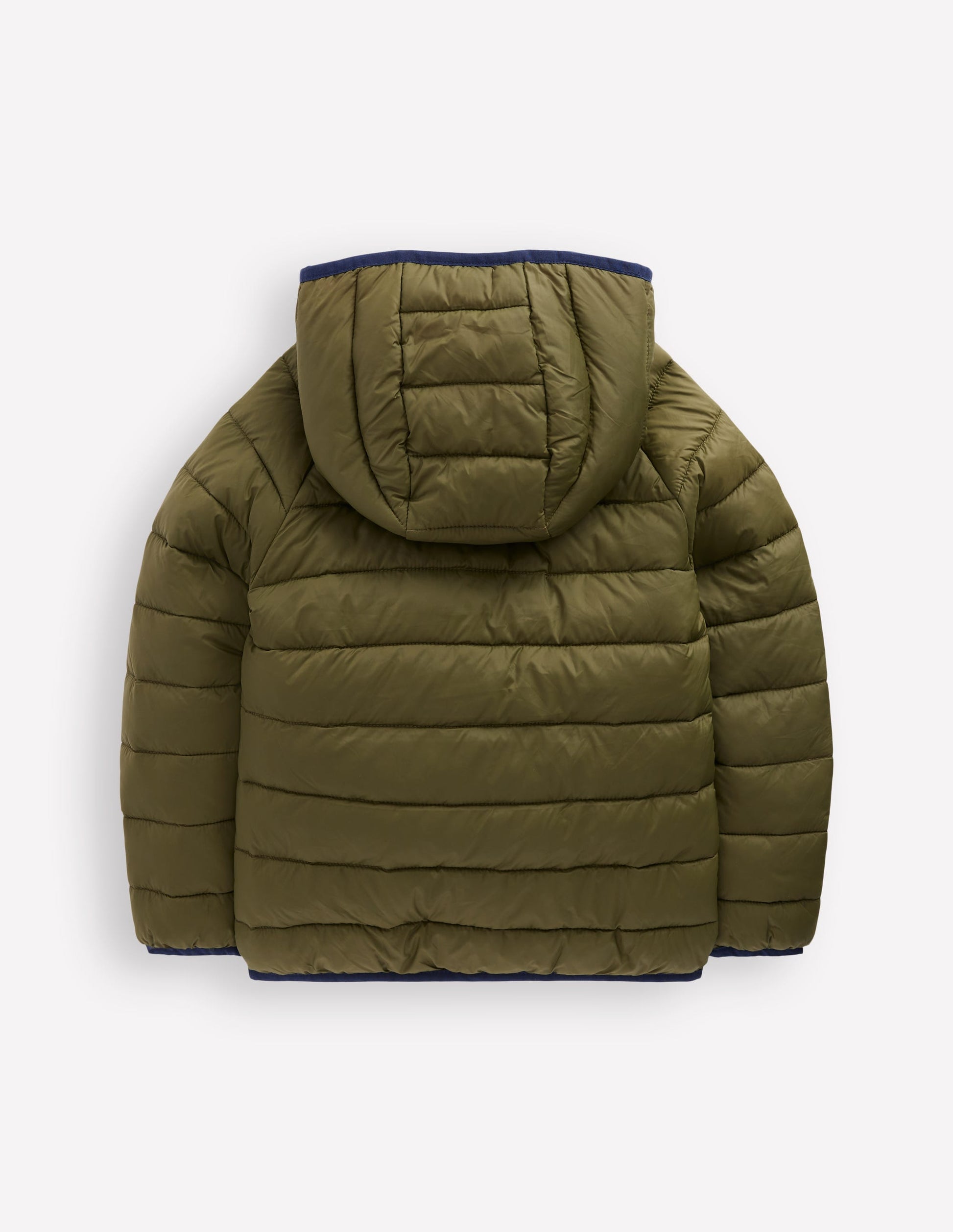 Pack-away Padded Jacket-Woodland Green-2