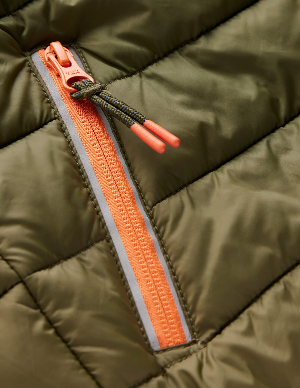 Pack-away Padded Jacket-Woodland Green