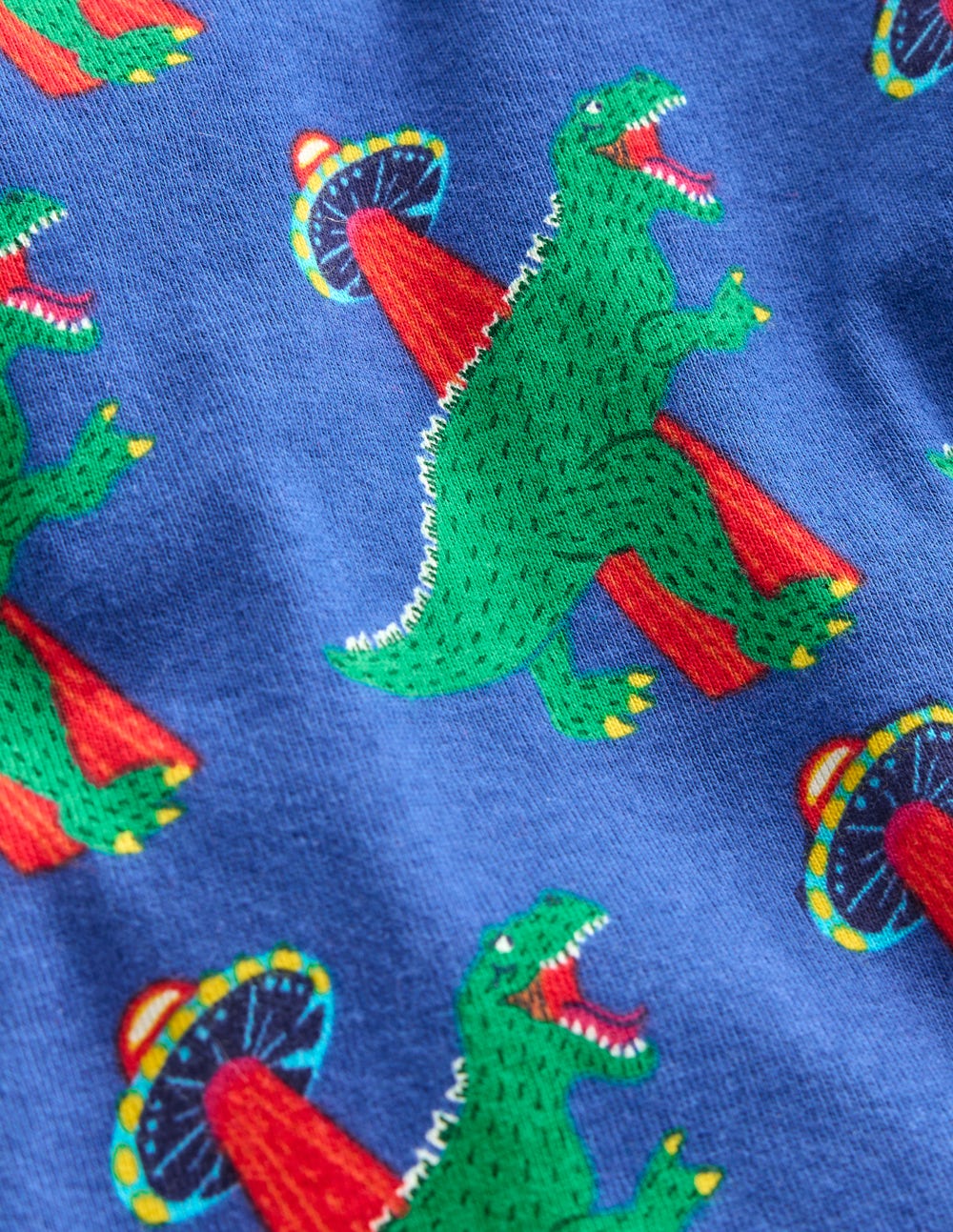 Snug Glow-in-the-dark Pyjamas-Dino Space-3