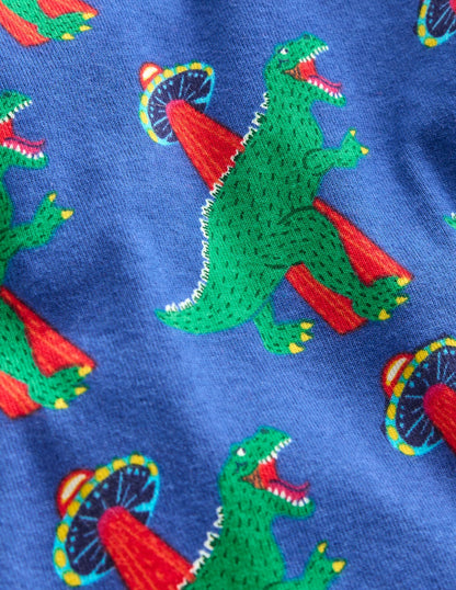 Snug Glow-in-the-dark Pyjamas-Dino Space-3