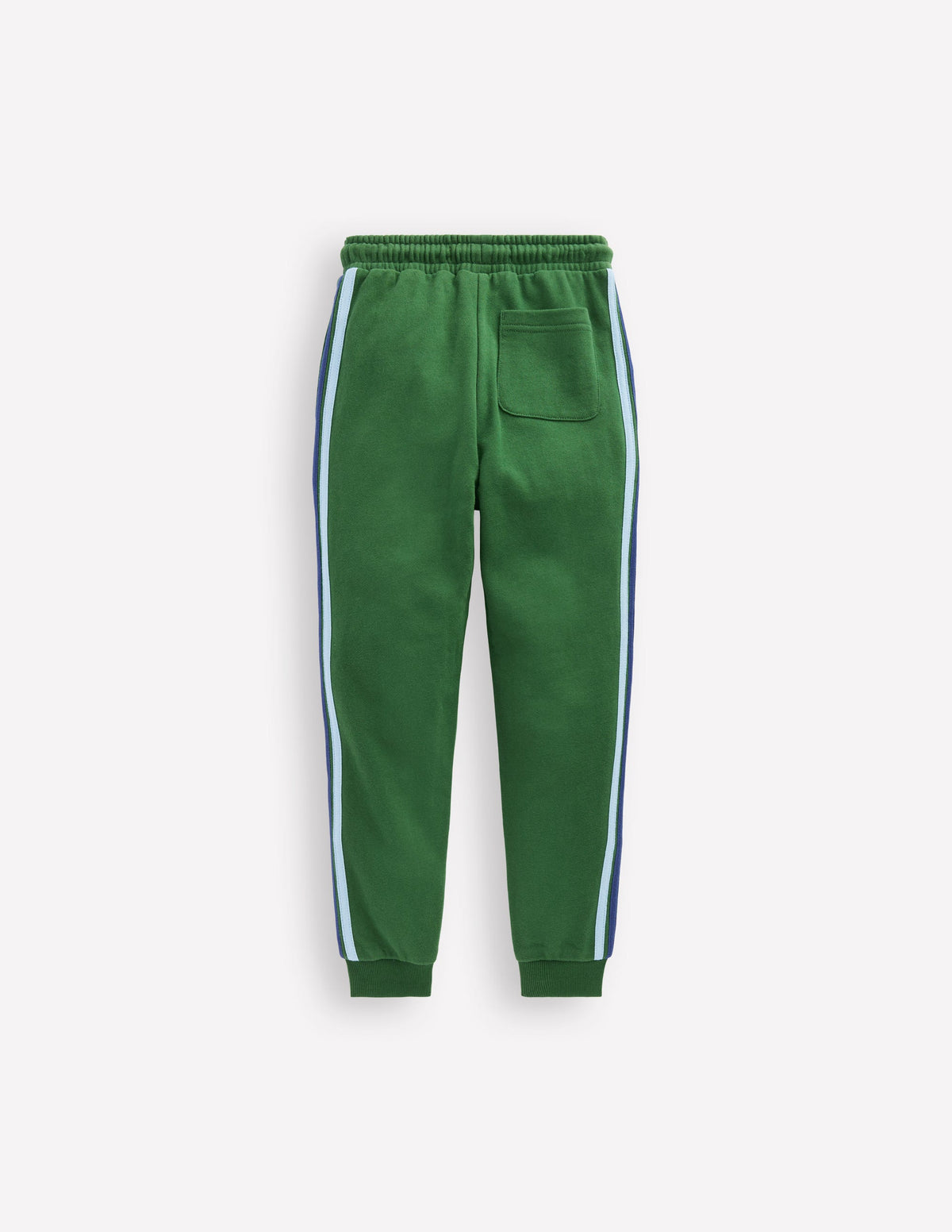 Rainbow Stripe Joggers-Pine Green - Image 5