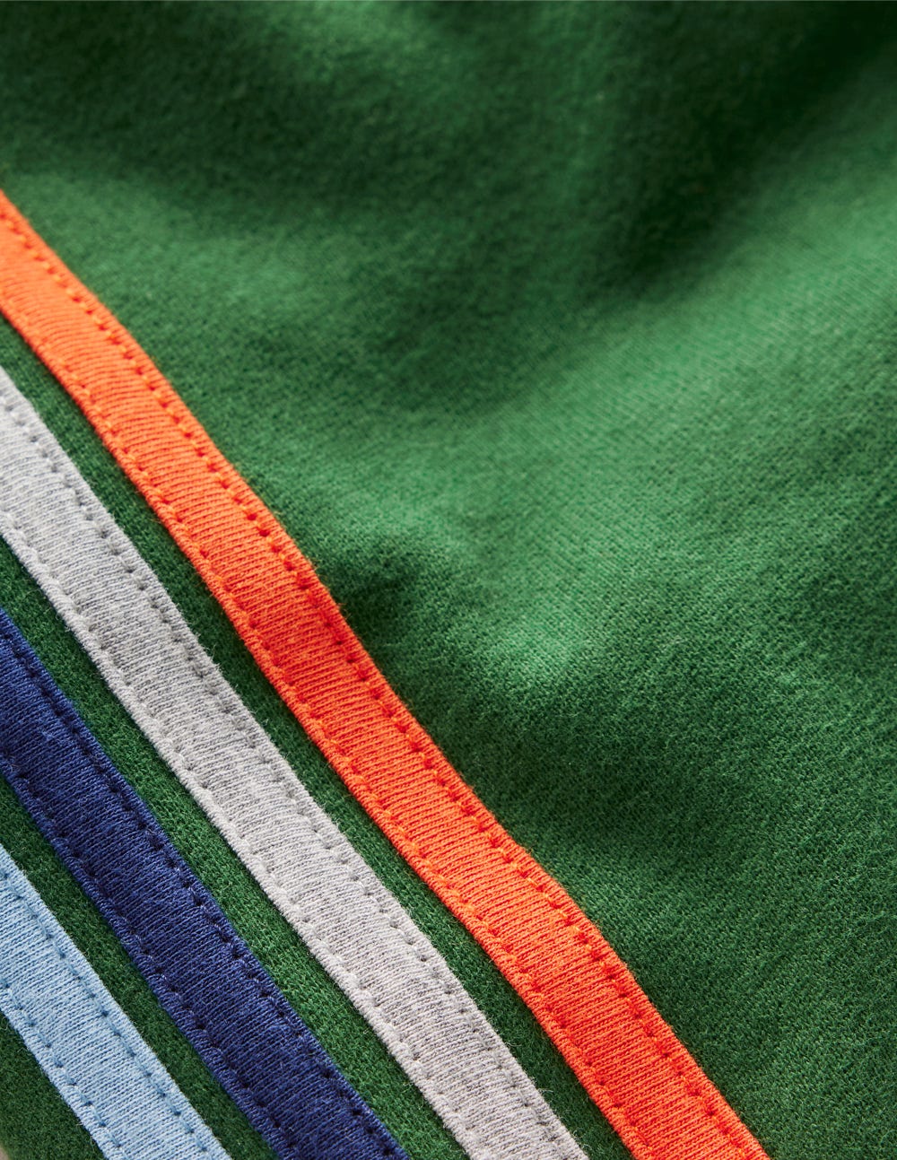 Rainbow Stripe Joggers-Pine Green-6