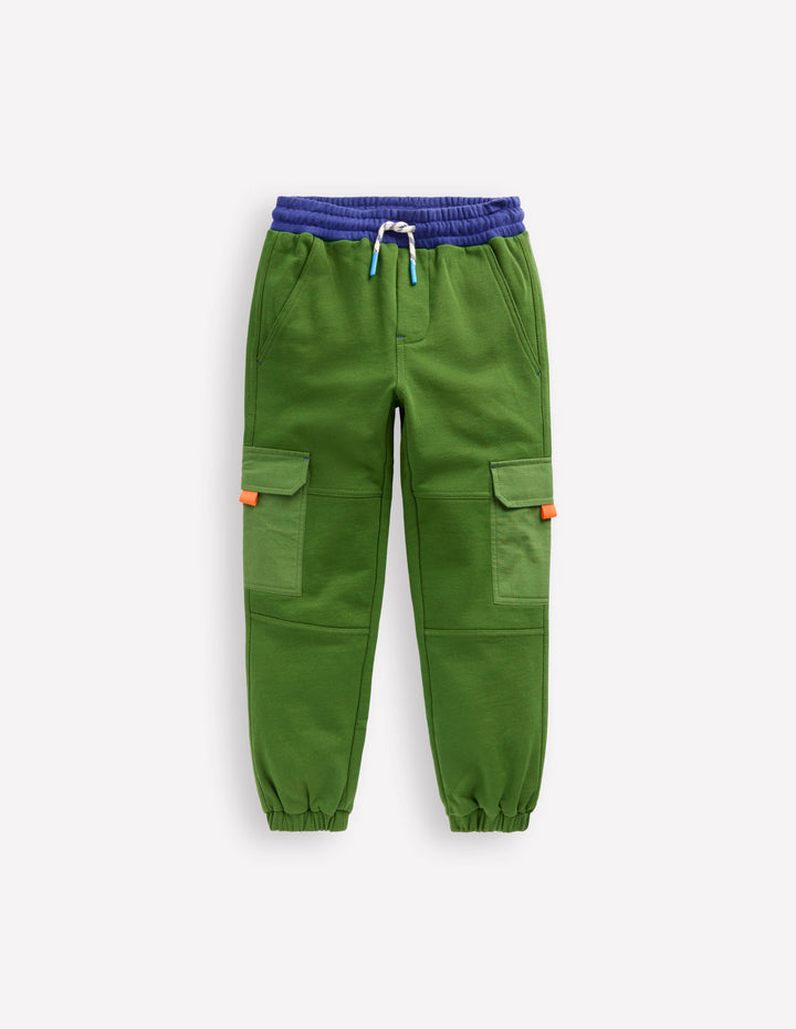 Ripstop Cargo Joggers-Promenade Green