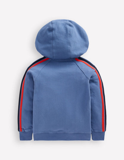 Rainbow Zip-up Hoodie-Blue River-2