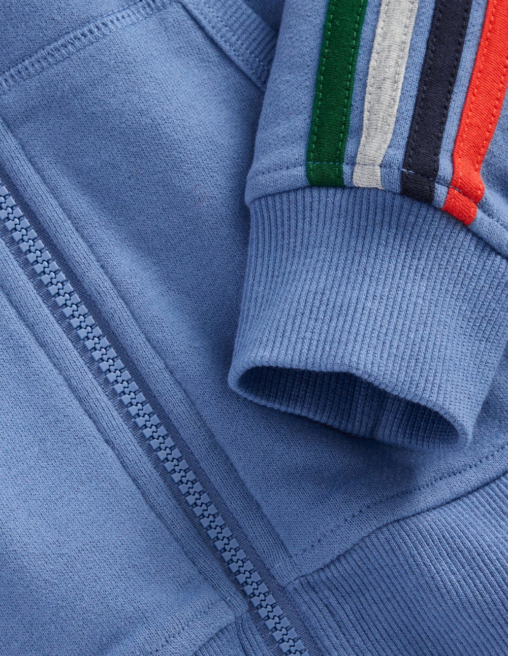 Rainbow Zip-up Hoodie-Blue River