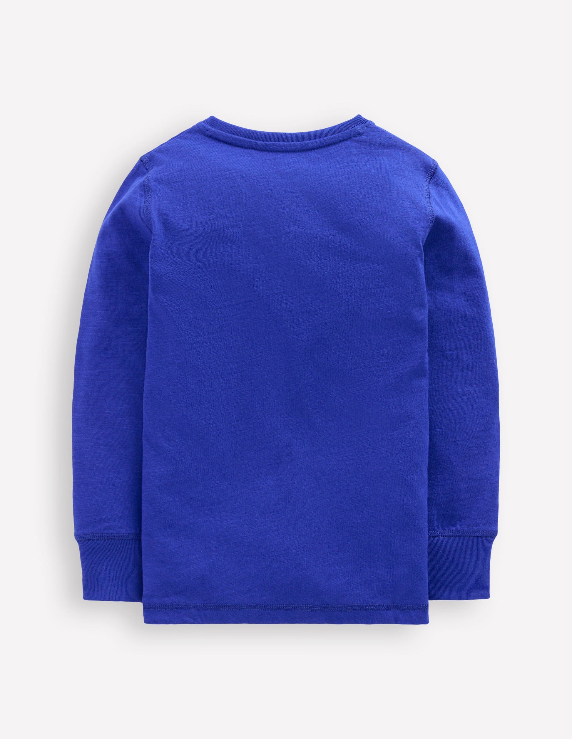 Everyday Henley T-shirt-Bright Blue-2