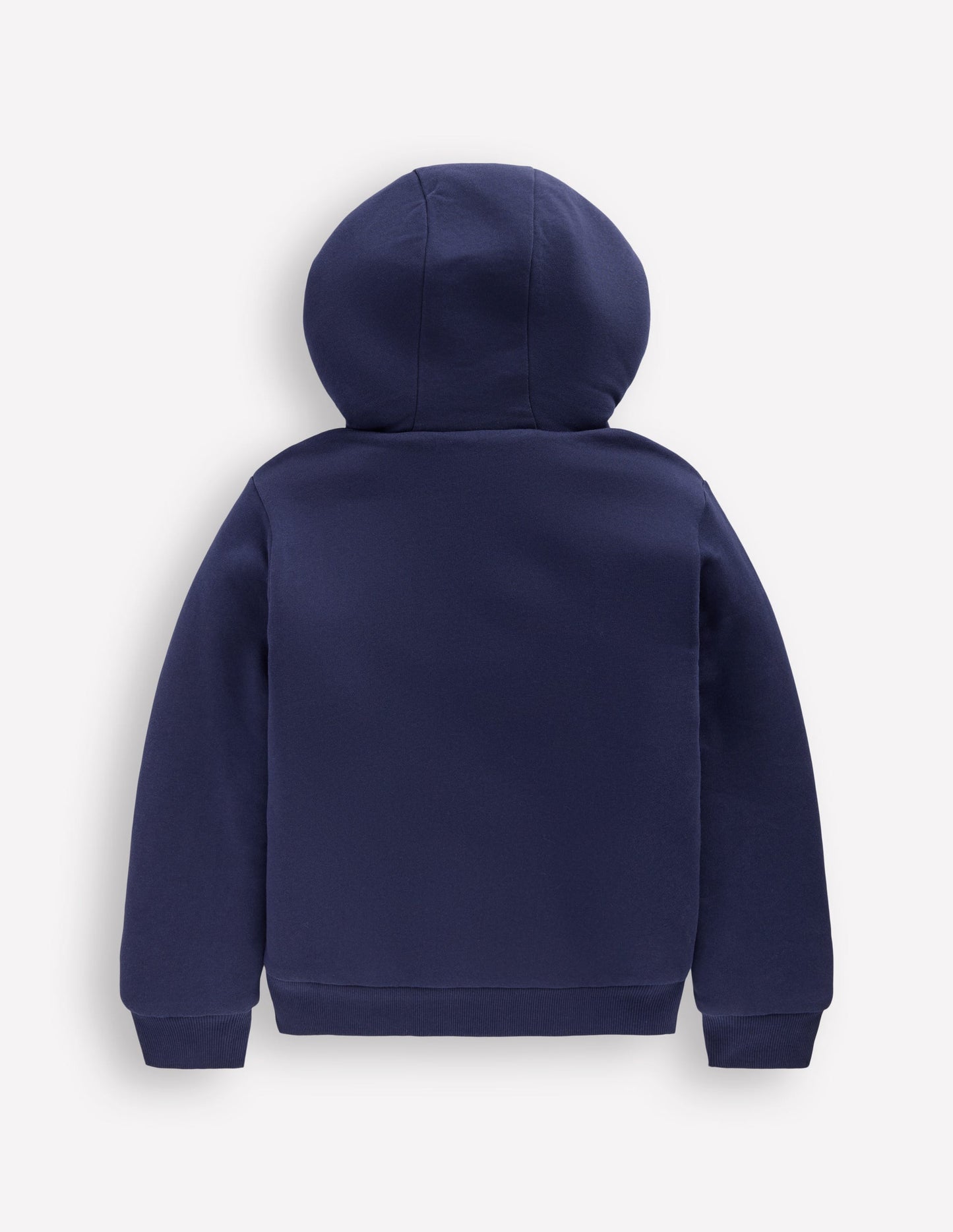 Reversible Borg Hoodie-College Navy