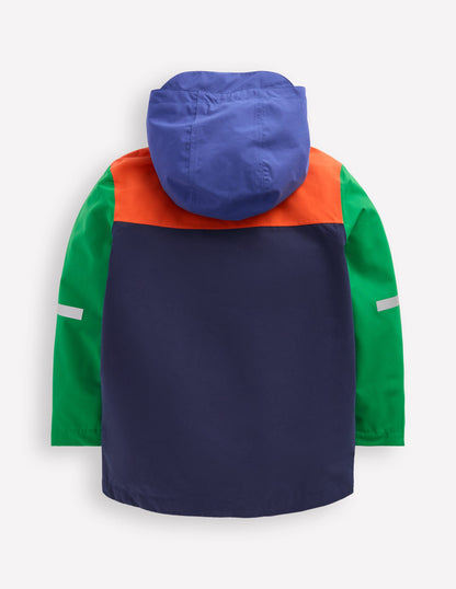 Waterproof Fisherman's Jacket-Colourblock-2