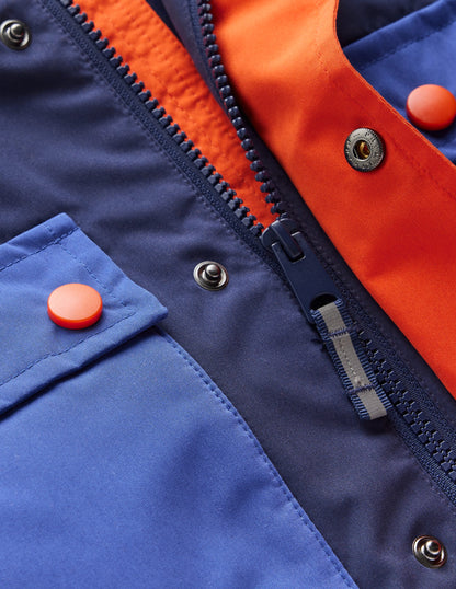 Waterproof Fisherman's Jacket-Colourblock-3