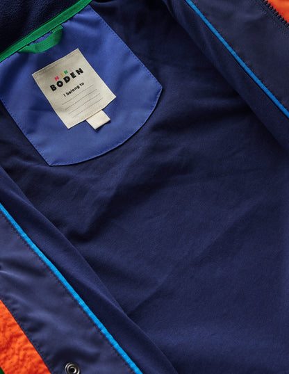 Waterproof Fisherman's Jacket-Colourblock-5