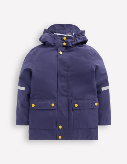 Waterproof Fisherman's Jacket-College Navy-1