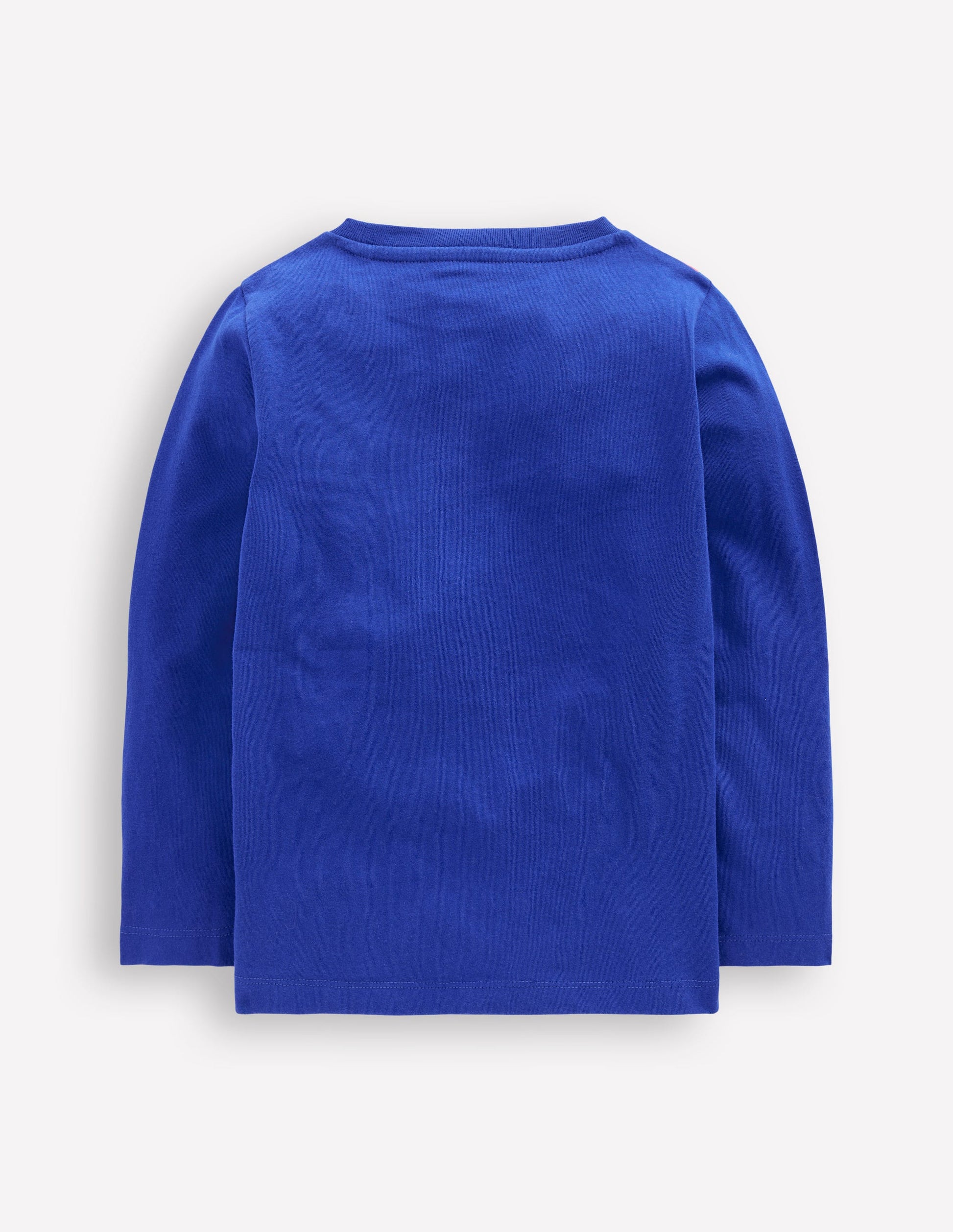 Lift-the-flap T-shirt-Bright Blue Rocket-2