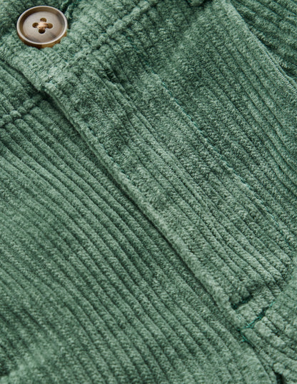 Everyday Straight Leg Trousers-Smoke Pine Cord-3