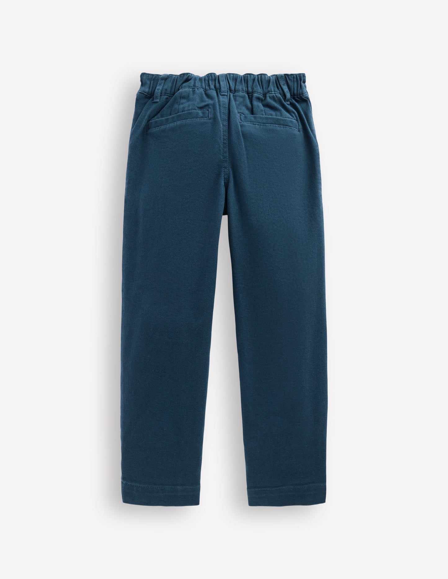 Everyday Straight Leg Trousers-Blueberry Pie Twill