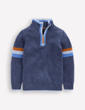 Heritage Half-Zip Jumper-College Navy