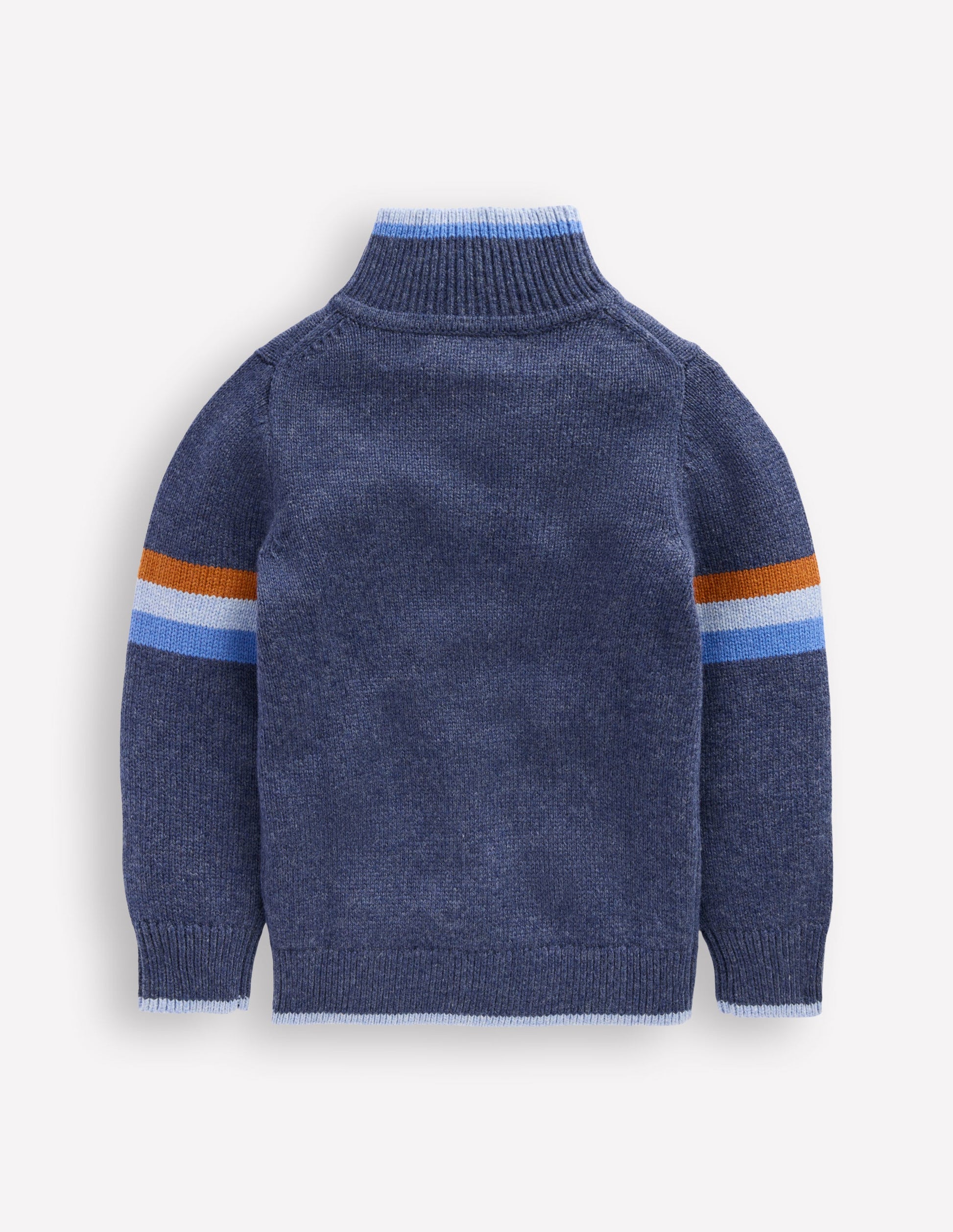 Heritage Half-Zip Jumper-College Navy-2