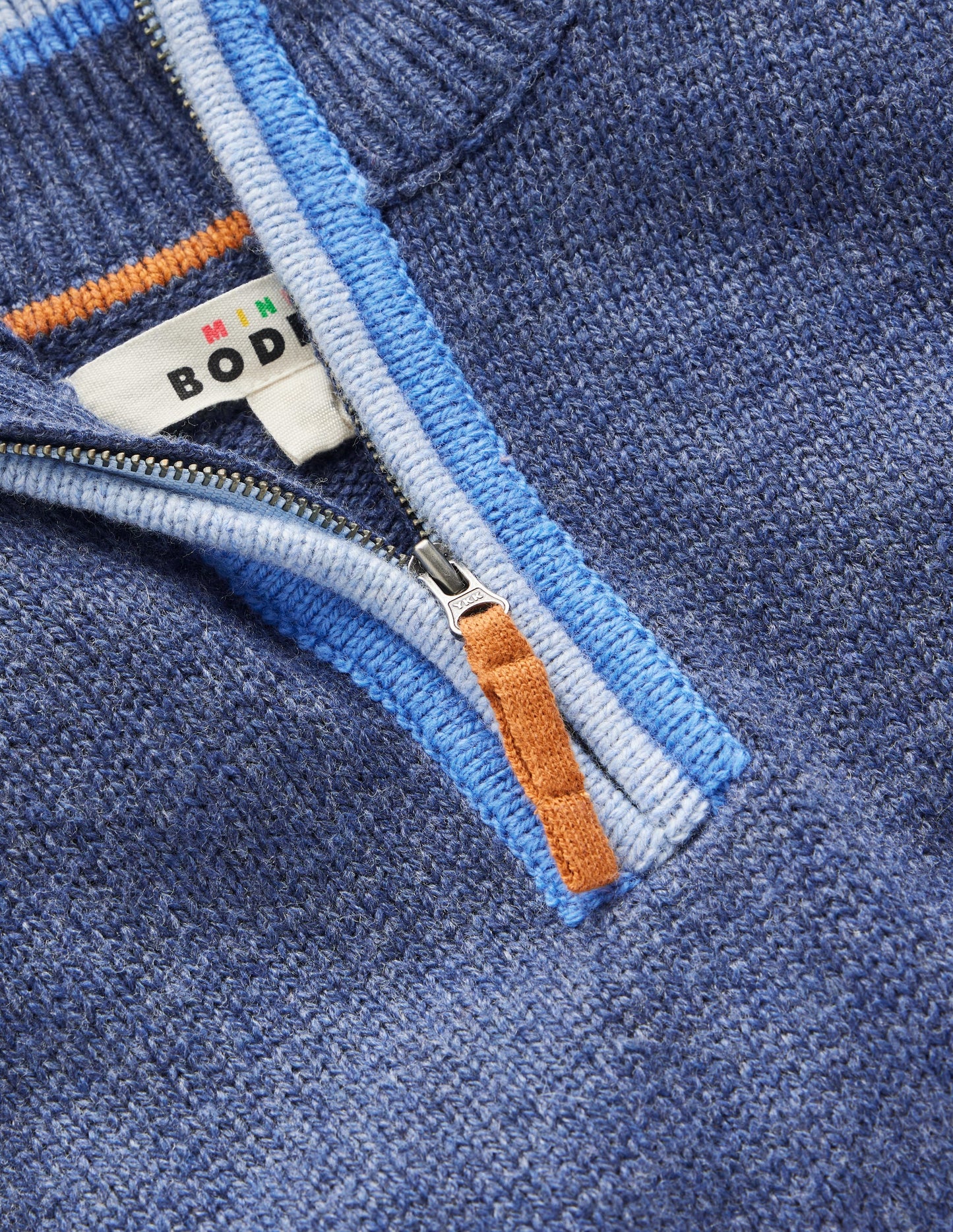 Heritage Half-Zip Jumper-College Navy