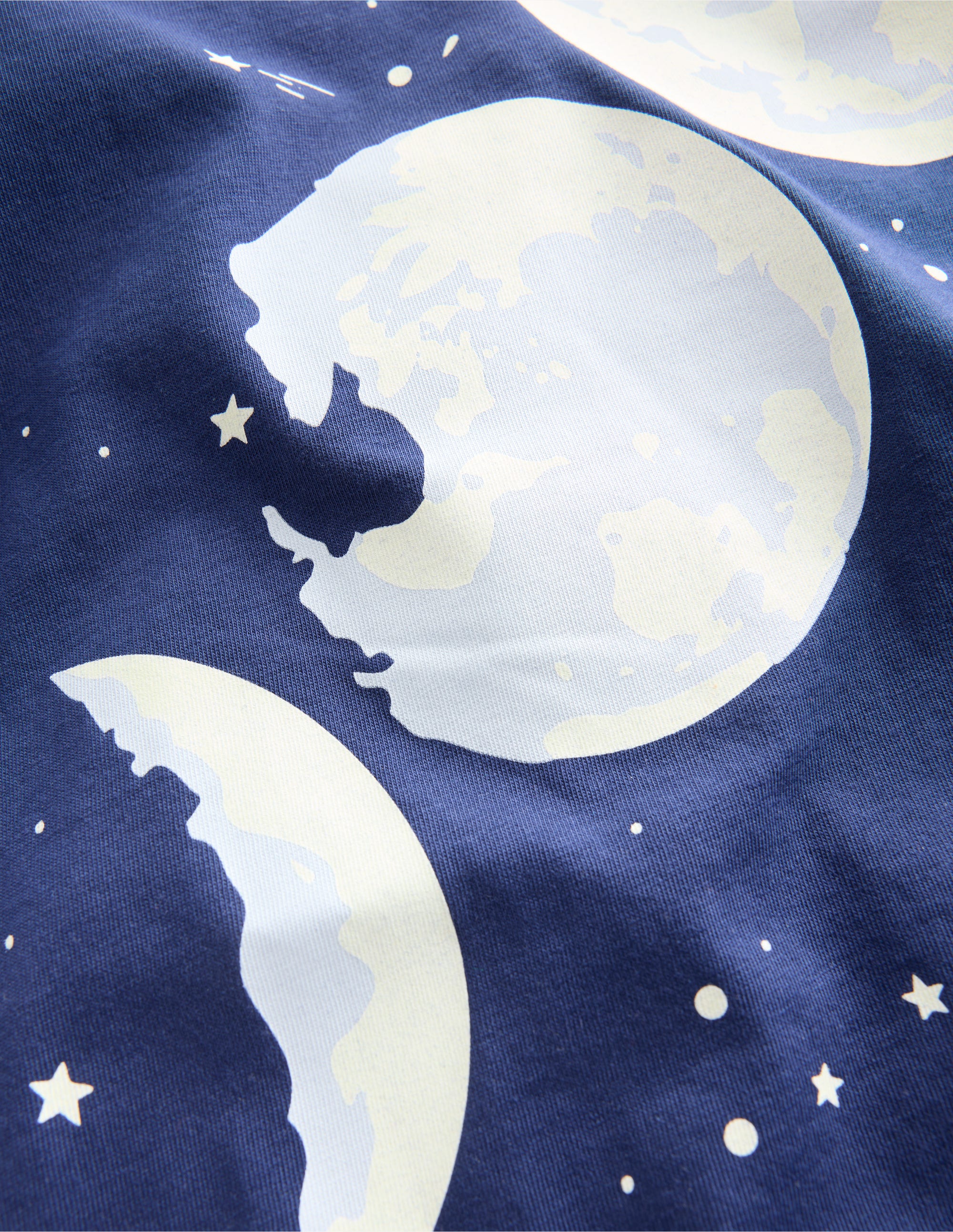 Long Sleeve Glow T-shirt-College Navy Moon - Image 3