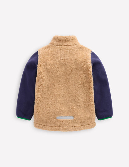 Cosy Windproof Fleece-Sand-2