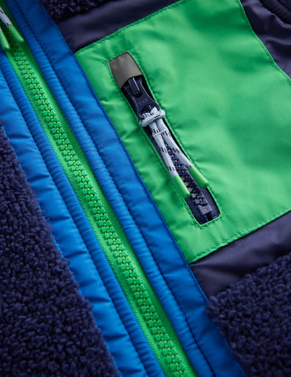 Cosy Windproof Fleece-Navy-3