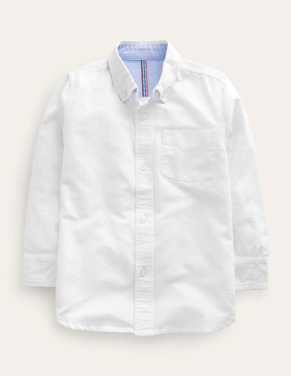 Oxford Shirt-White-1