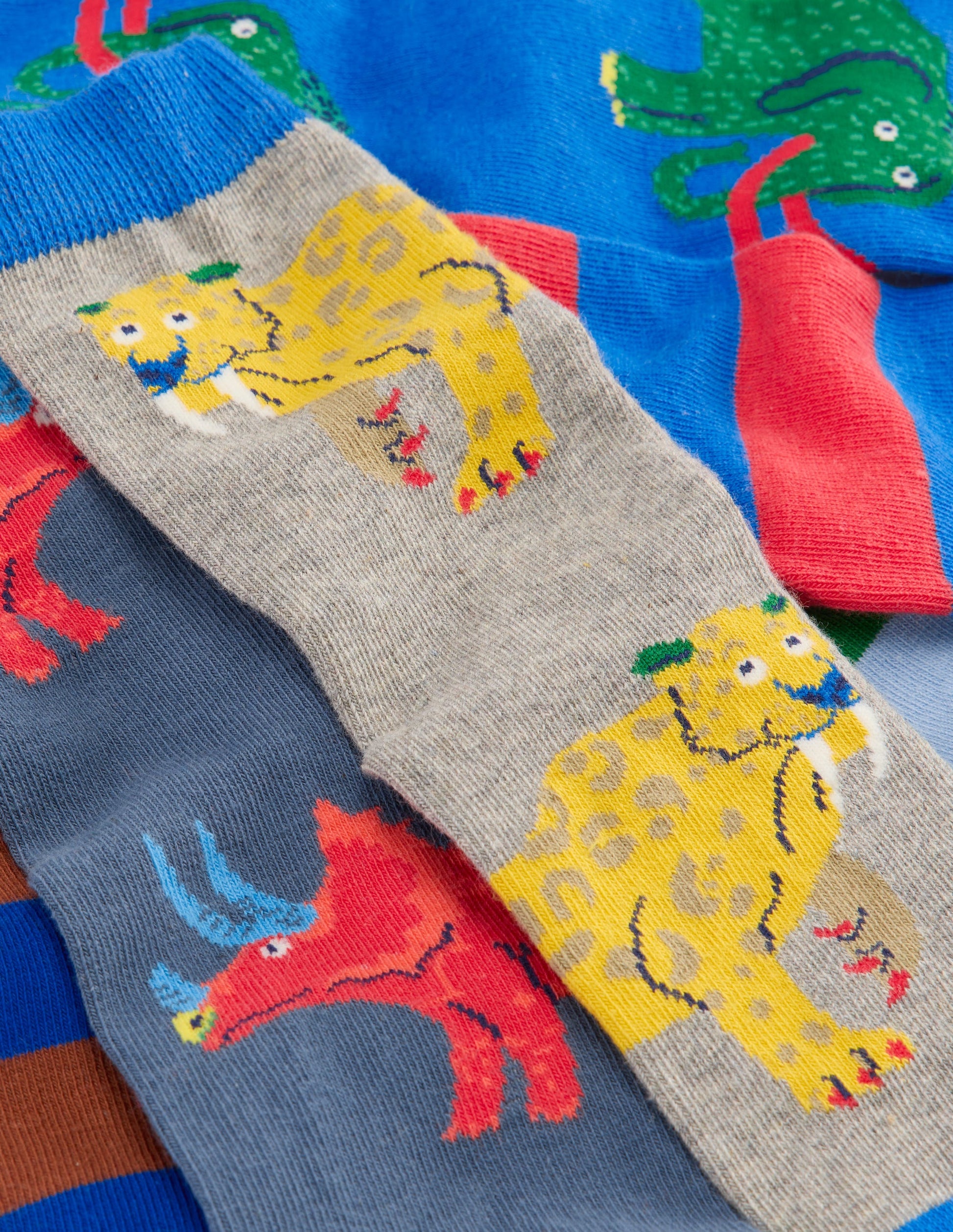 Socks 7 Pack-Multi Animals-2