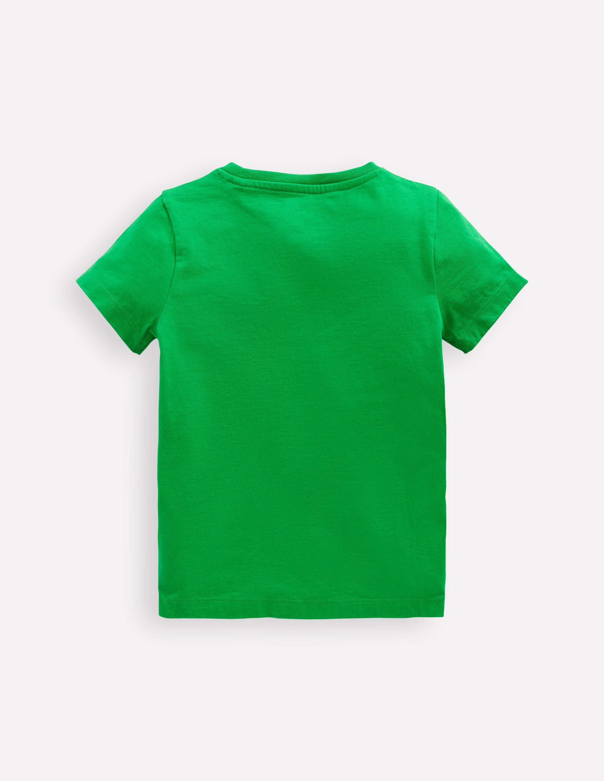 Zip Applique T-shirt-Sapling Green Whale - Image 2