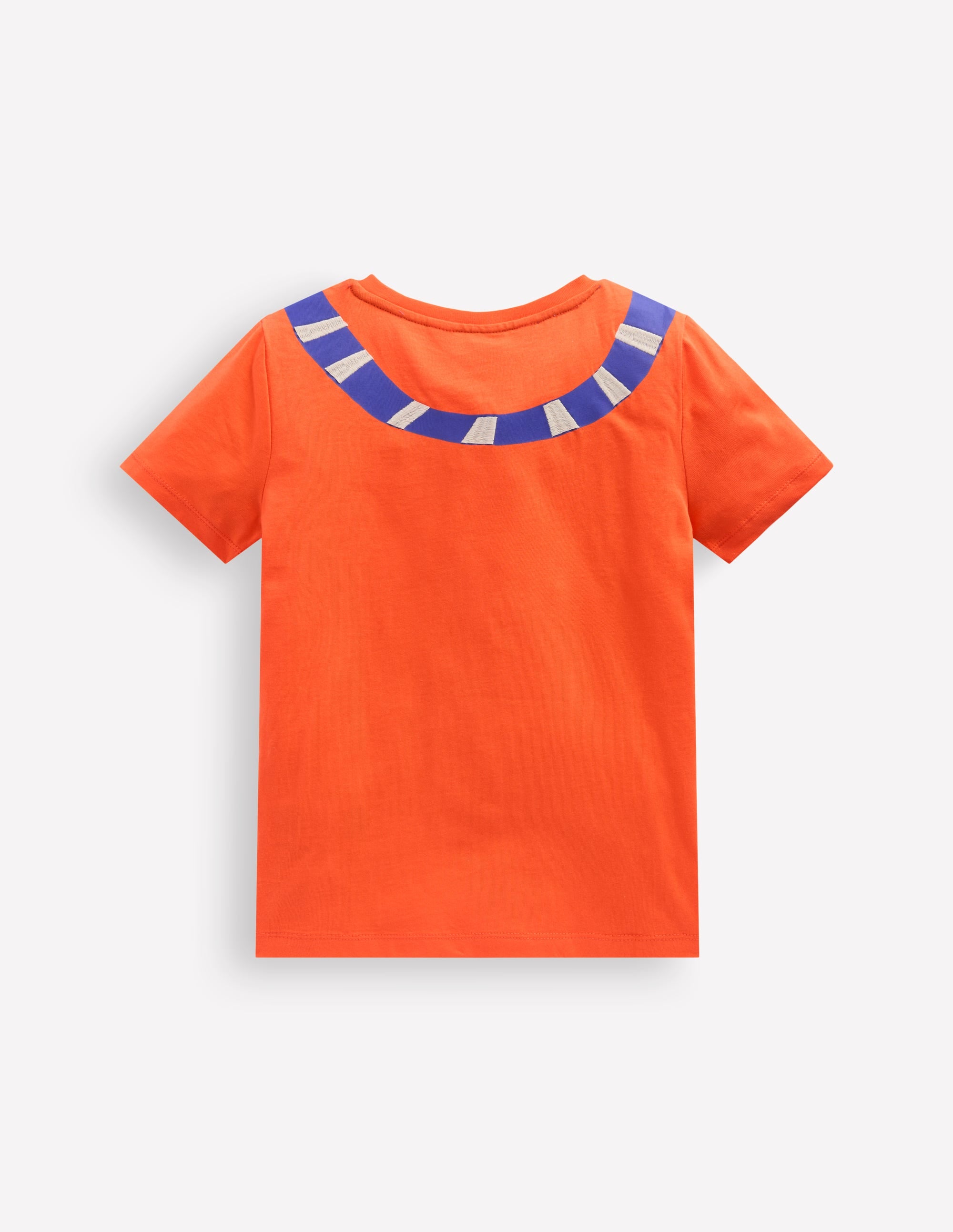 Fun Graphic T-shirt-Vermillion Orange Limur - Image 2