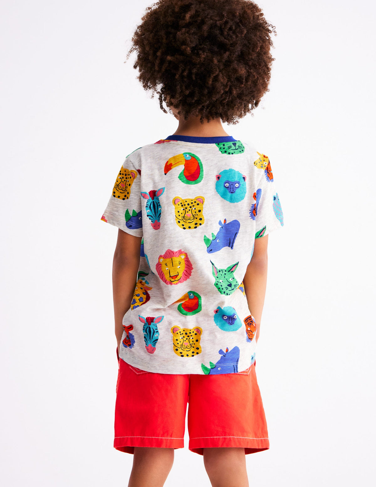 All-Over Printed T-Shirt-Coconut Milk Jungle - Image 4