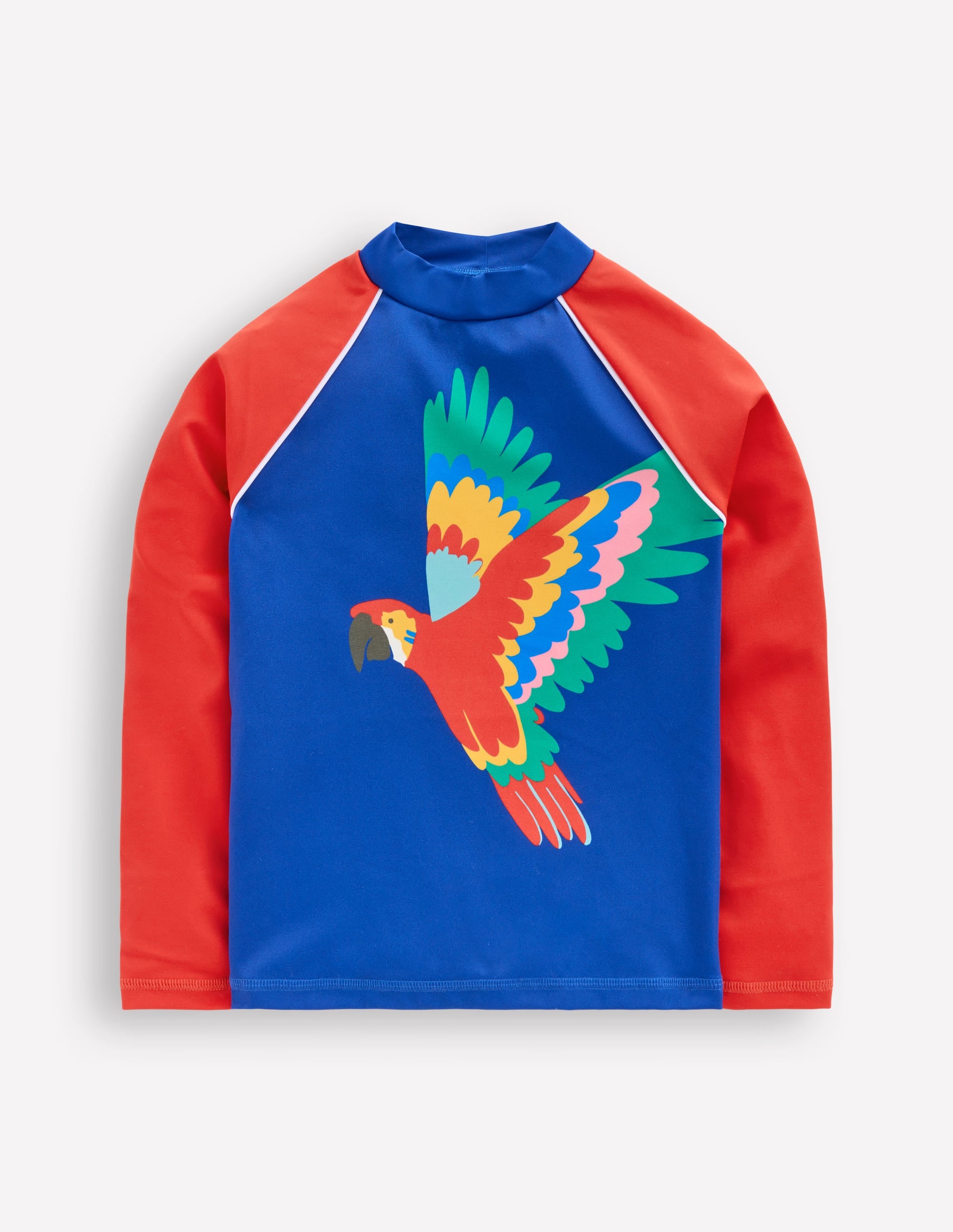 Logo Rash Vest-Multi Rainbow Parrot - Image 1