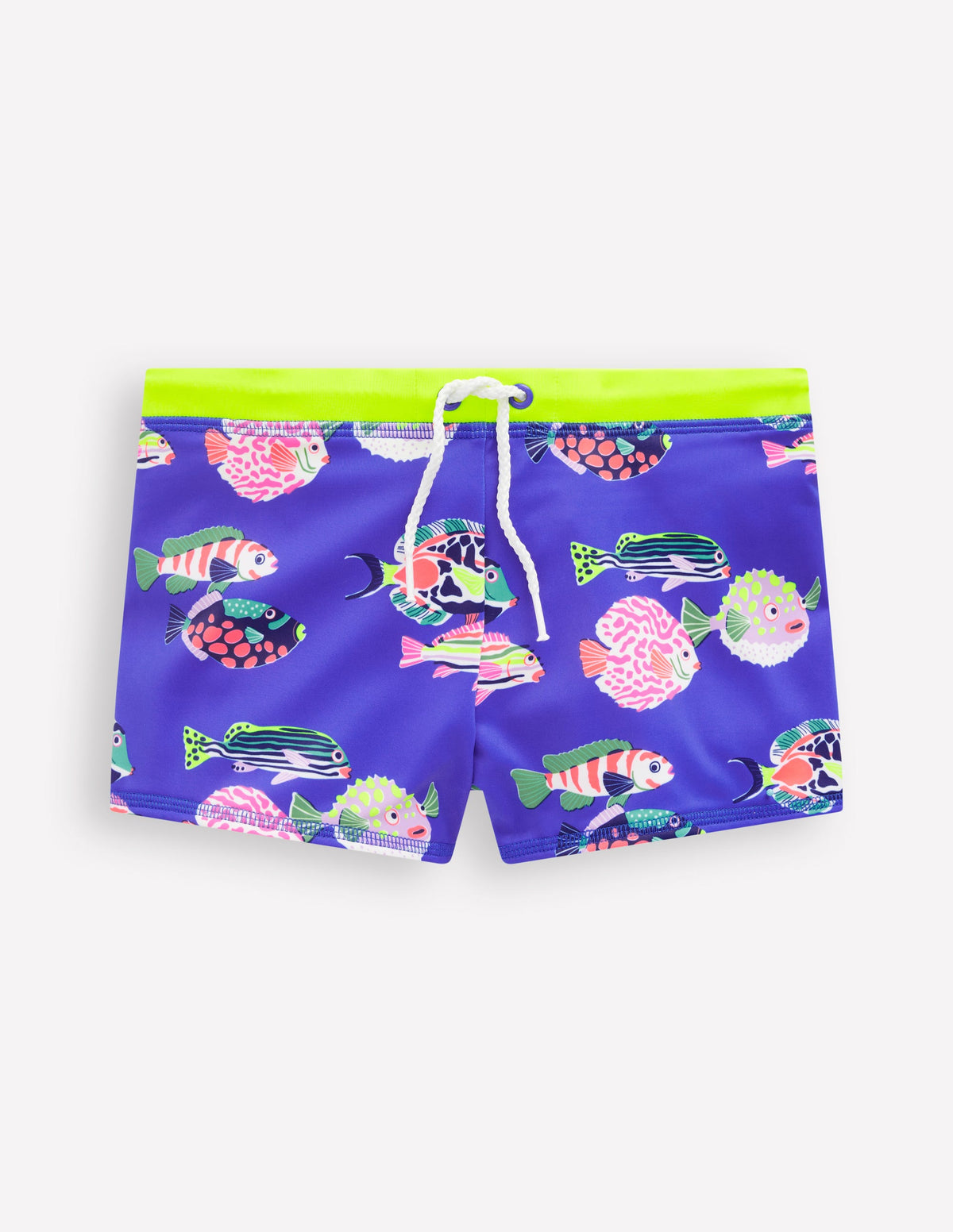 Swim Trunks-Blue Heron Fish - Image 1