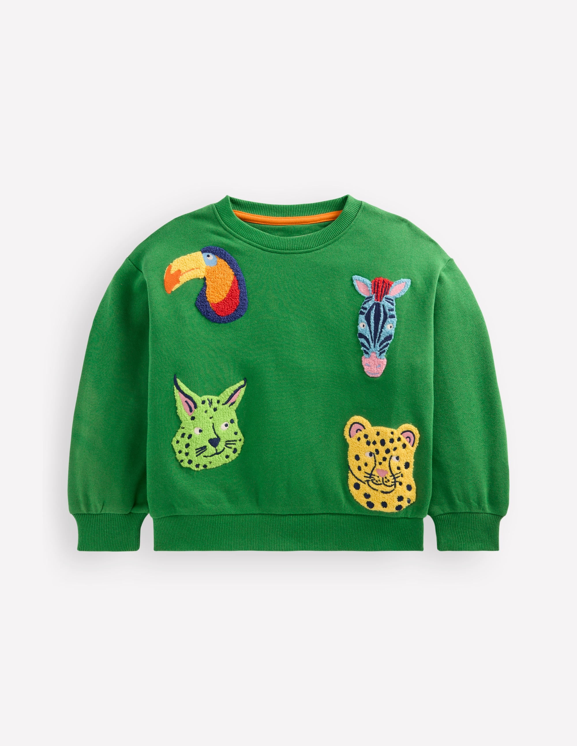 Fun Sweatshirt-Multi Animal Faces - Image 5