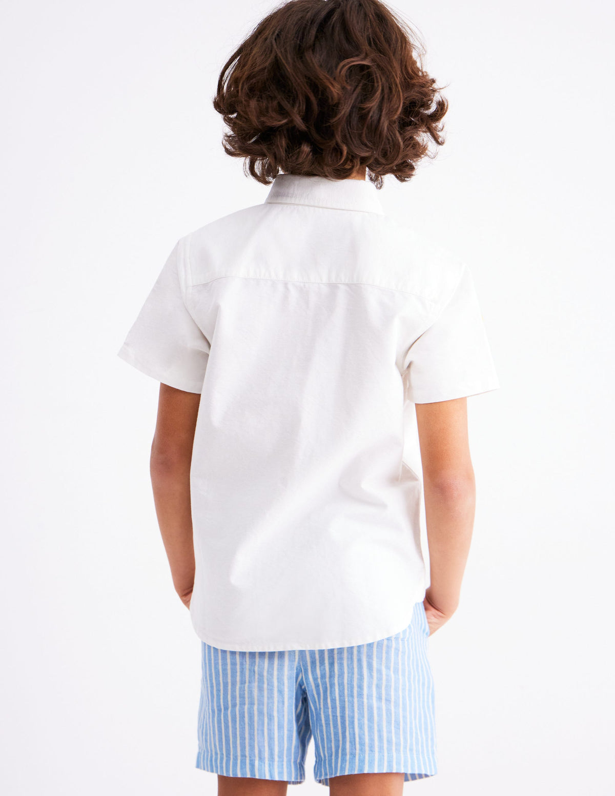 Fun Cotton Shirt-Campanula Jungle Embroidery - Image 2