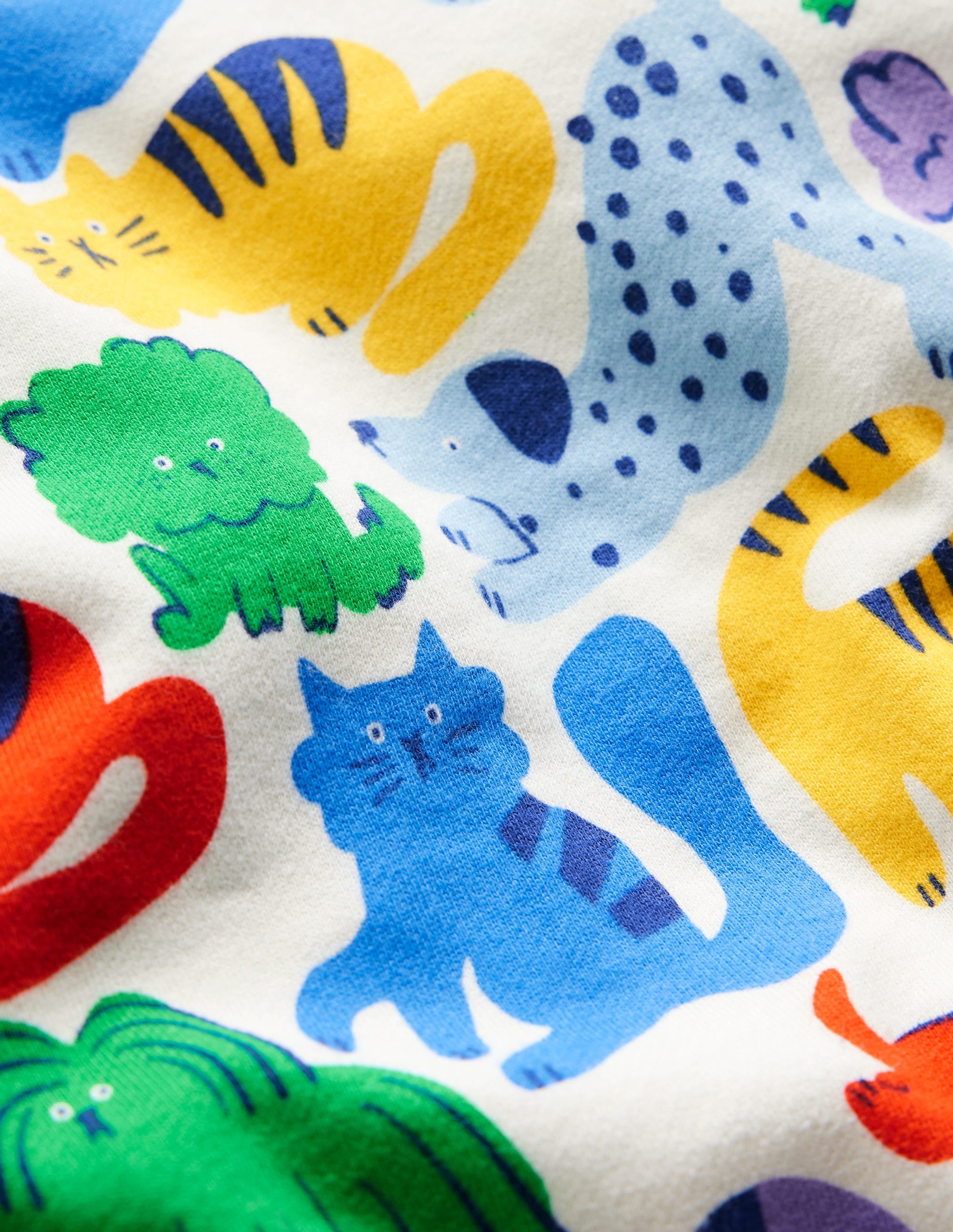 Printed Sweatshirt-Rainbow Pets - Image 3