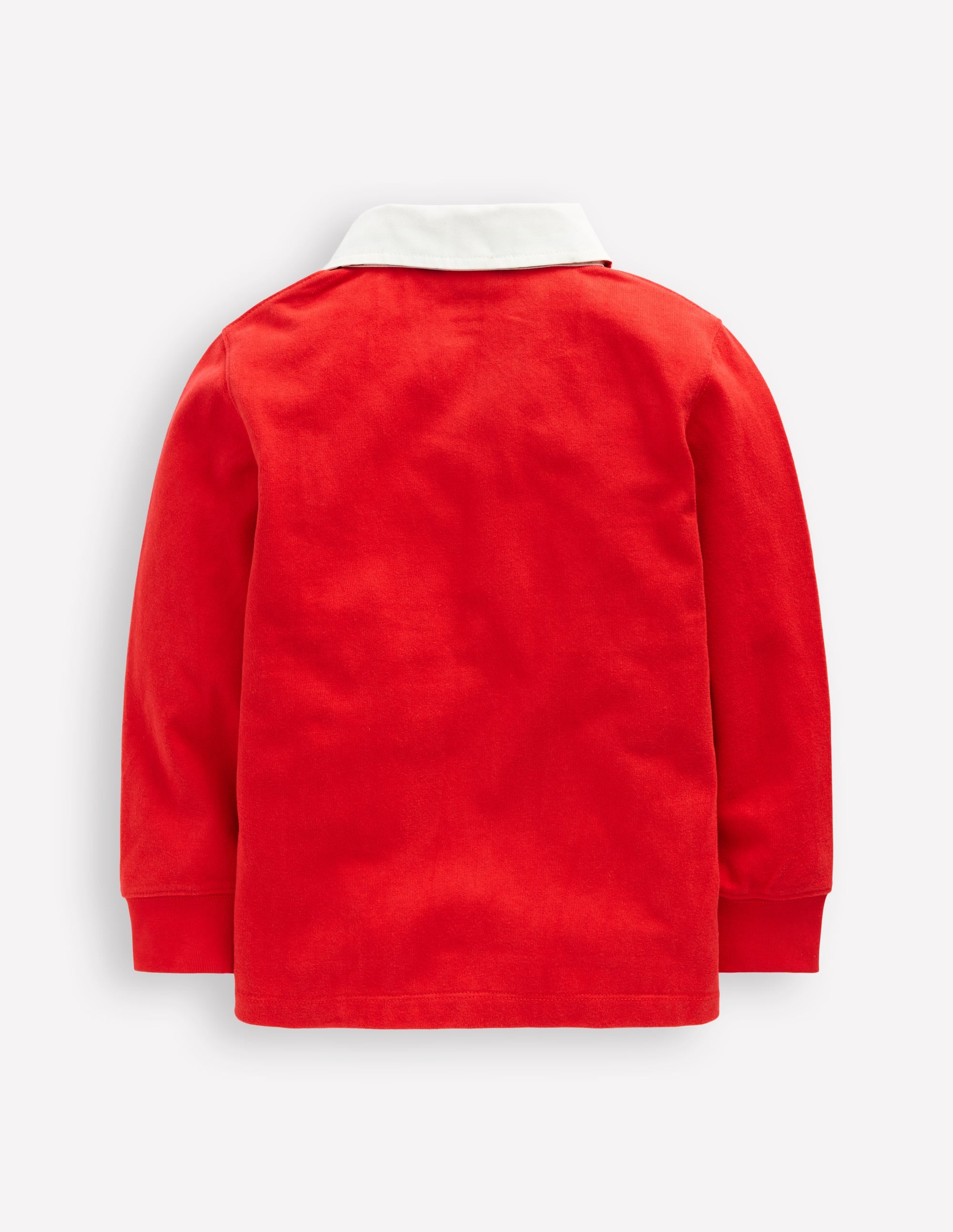 Classic Rugby Shirt-Rockabilly Red - Image 2