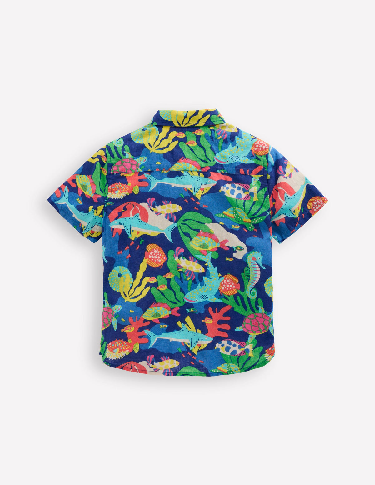 Cotton Linen Shirt-Reef - Image 2