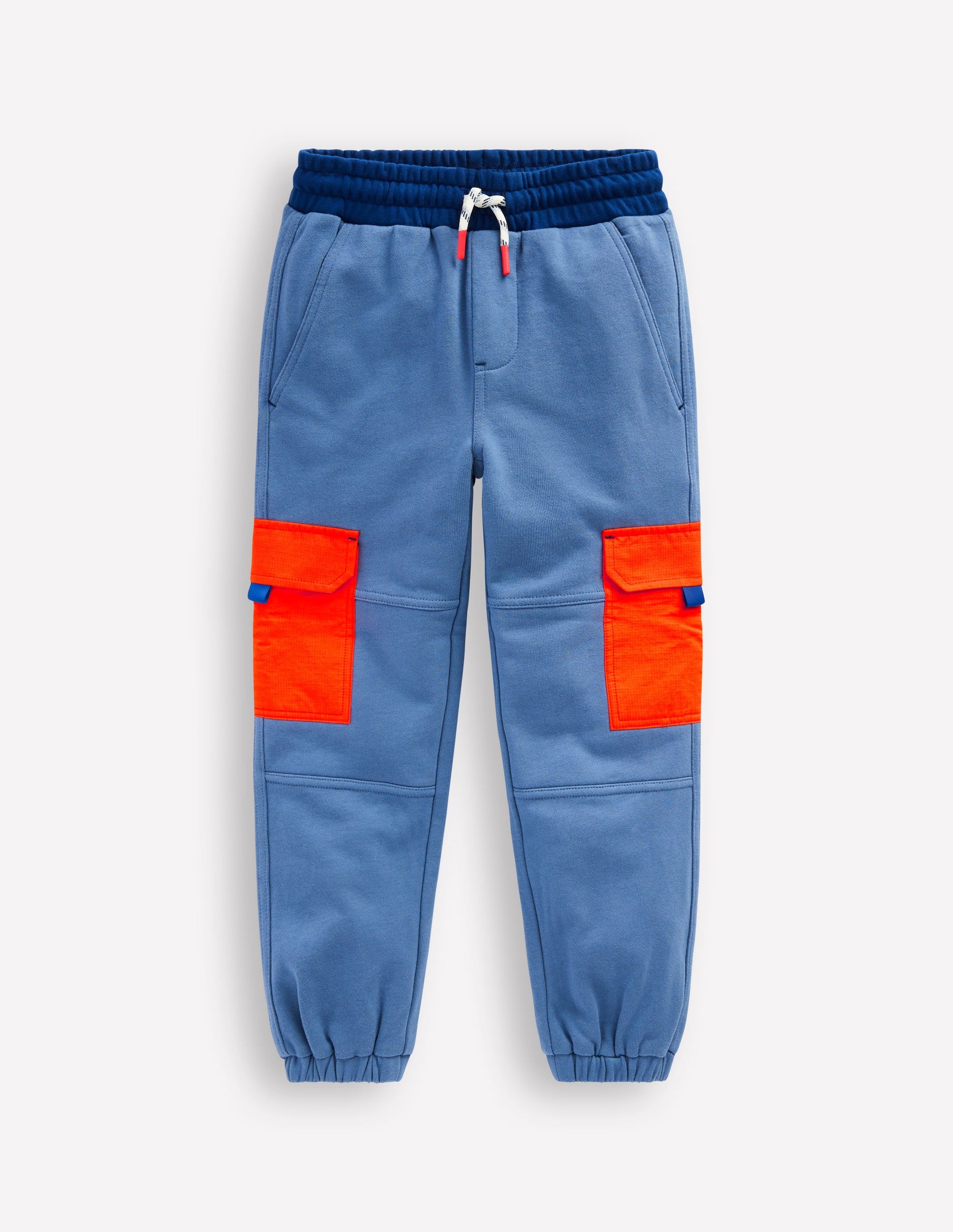 Ripstop Cargo Joggers-Robot Blue-1
