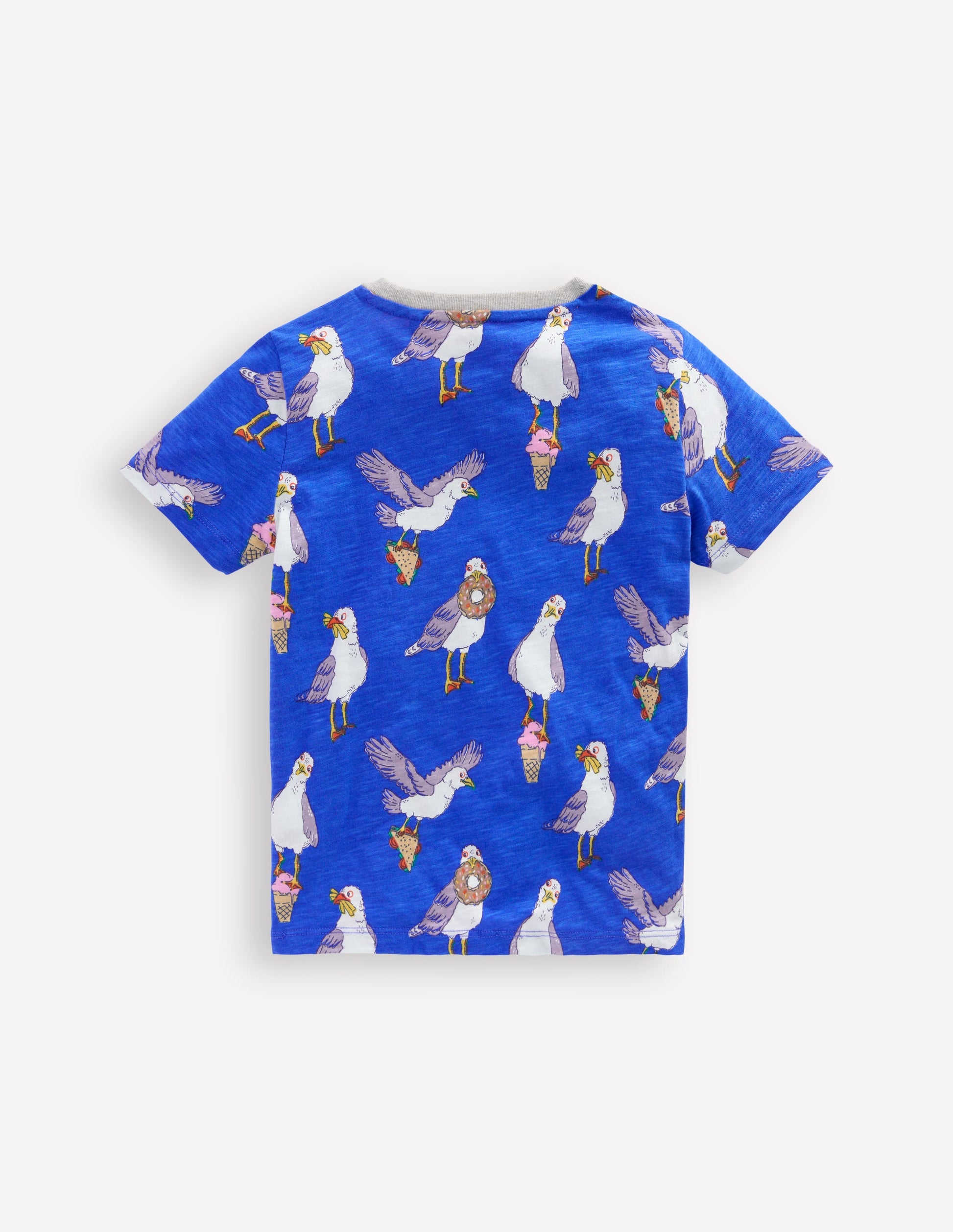 All-Over Printed T-Shirt-Gallery Blue Seagulls-2