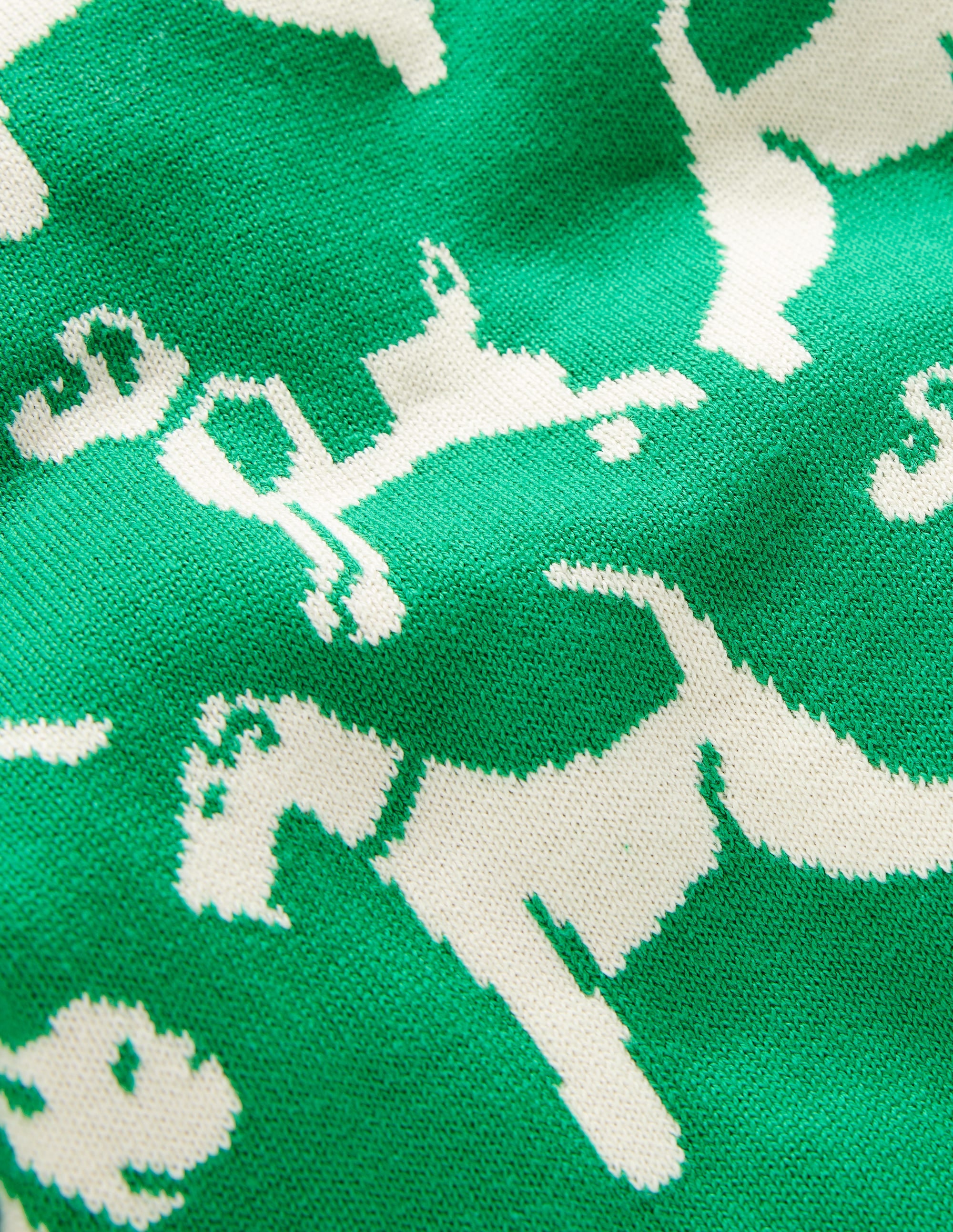 Novelty Jumper-Sapling Green Dogs - Image 3