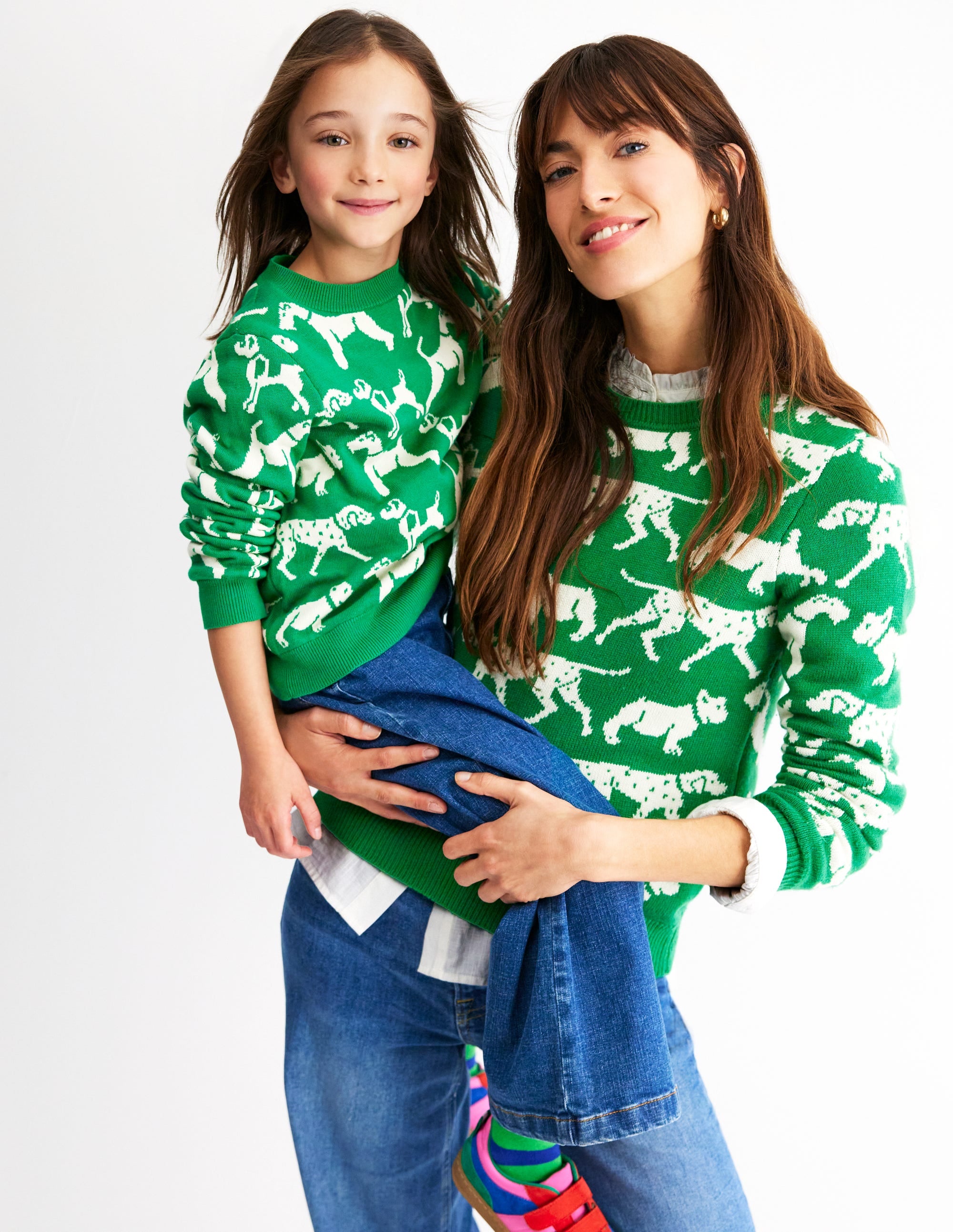 Novelty Jumper-Sapling Green Dogs - Image 4