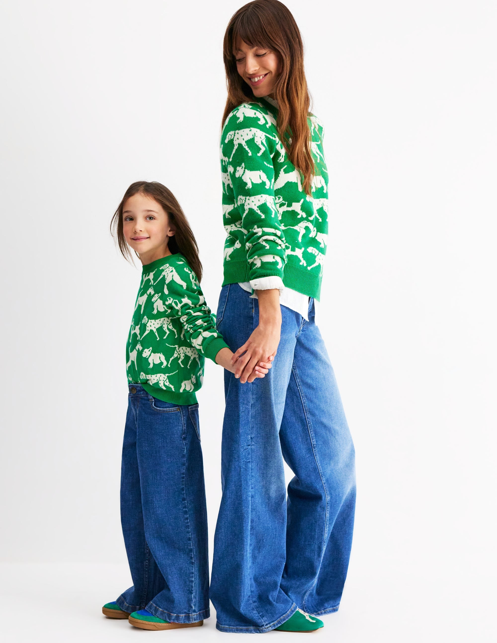 Novelty Jumper-Sapling Green Dogs - Image 5