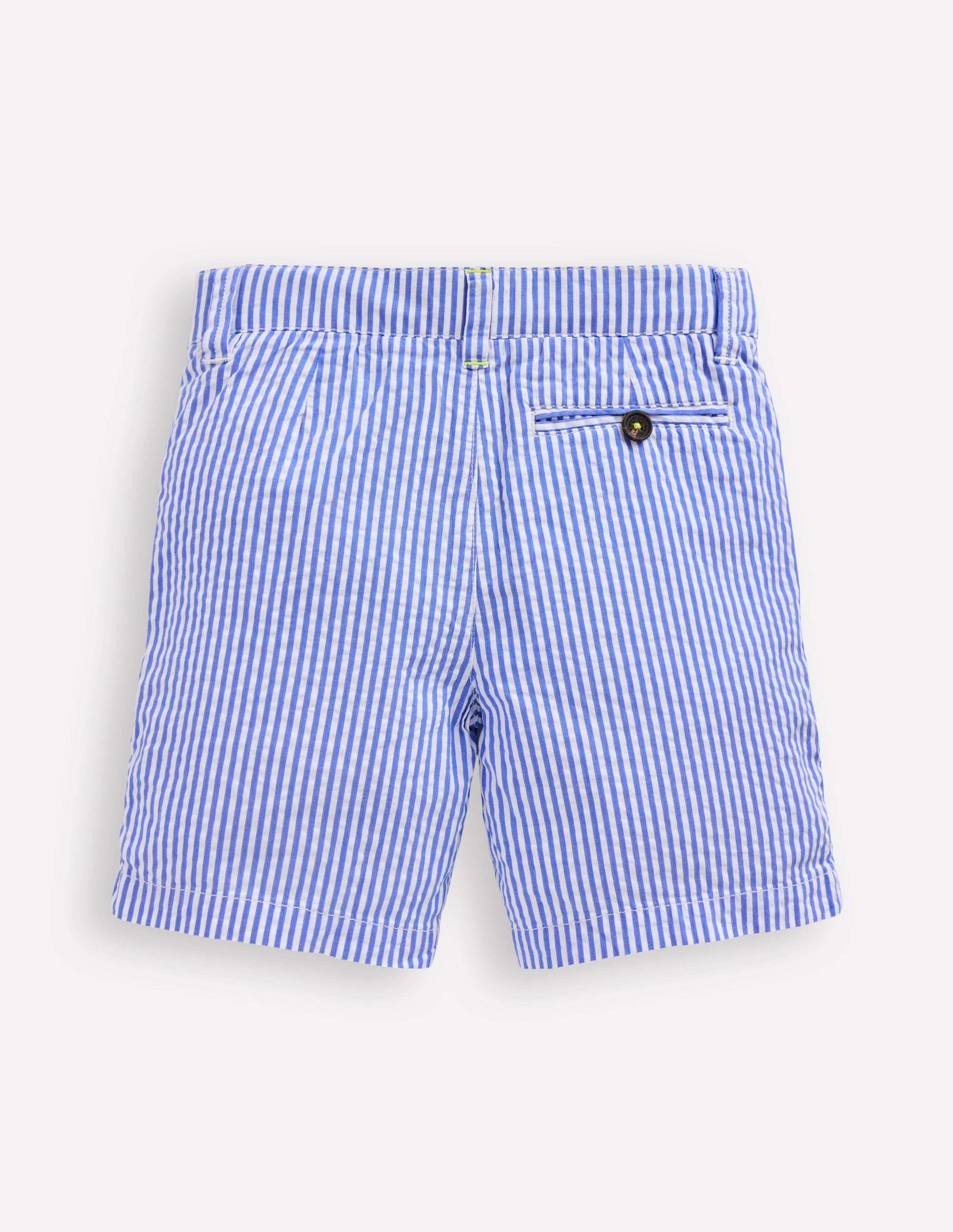 Seersucker Shorts-Blue Ticking Stripe - Image 2